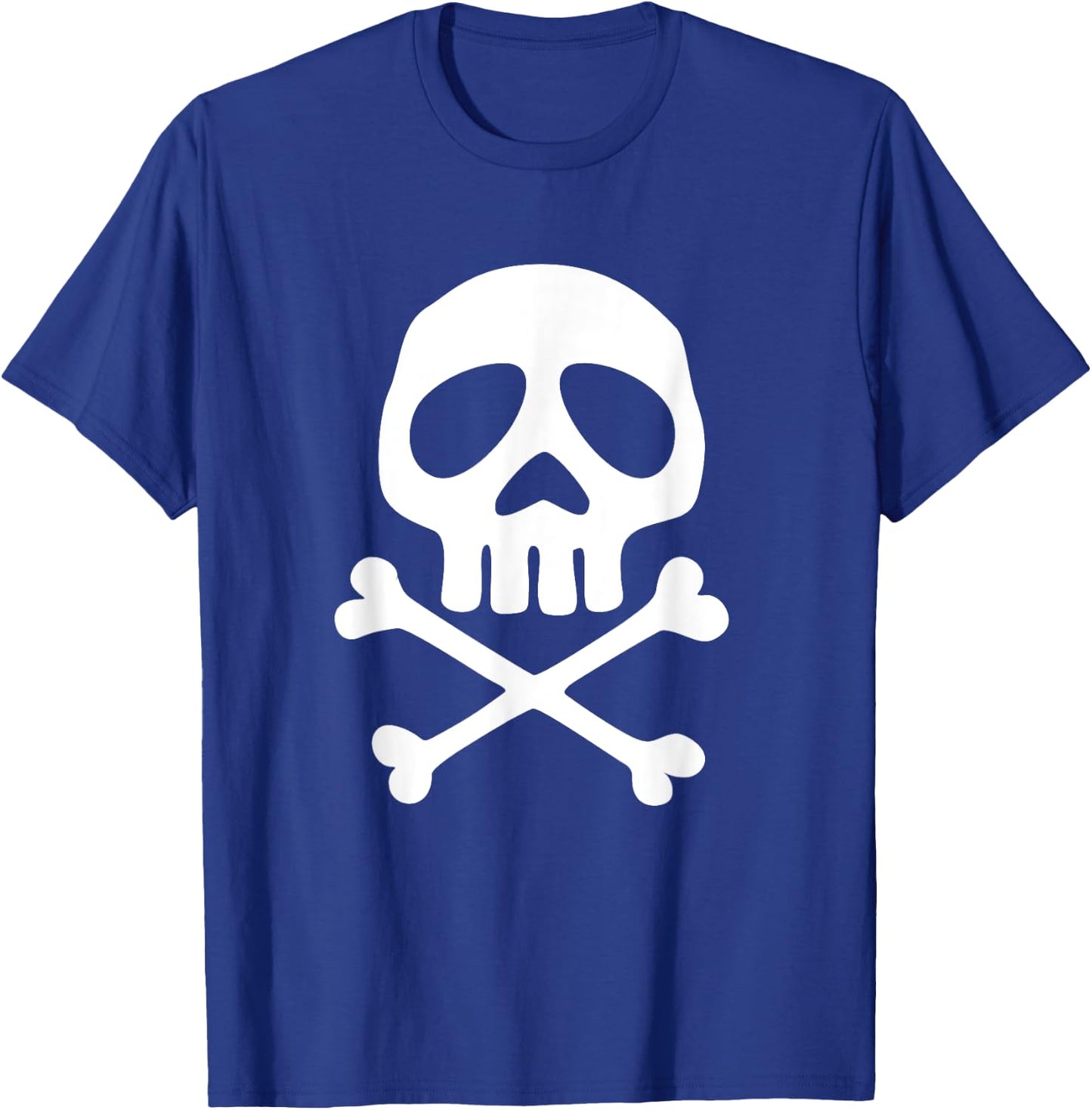 Skull, Space Pirate, Captain Party Halloween Day of the Dead T-Shirt - T-Shirt | Royal