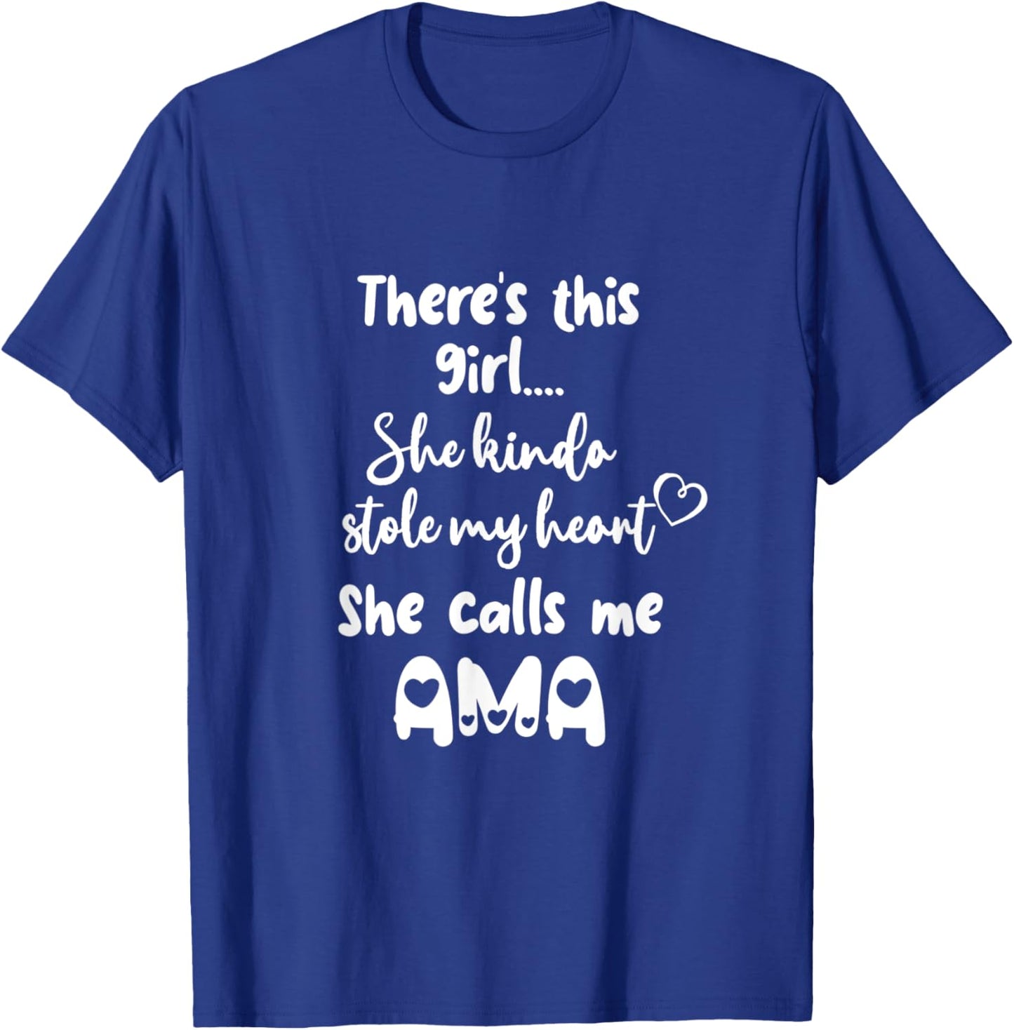 Special Grandmother Grandma This Girl Calls Me Ama T-Shirt - T-Shirt | Royal