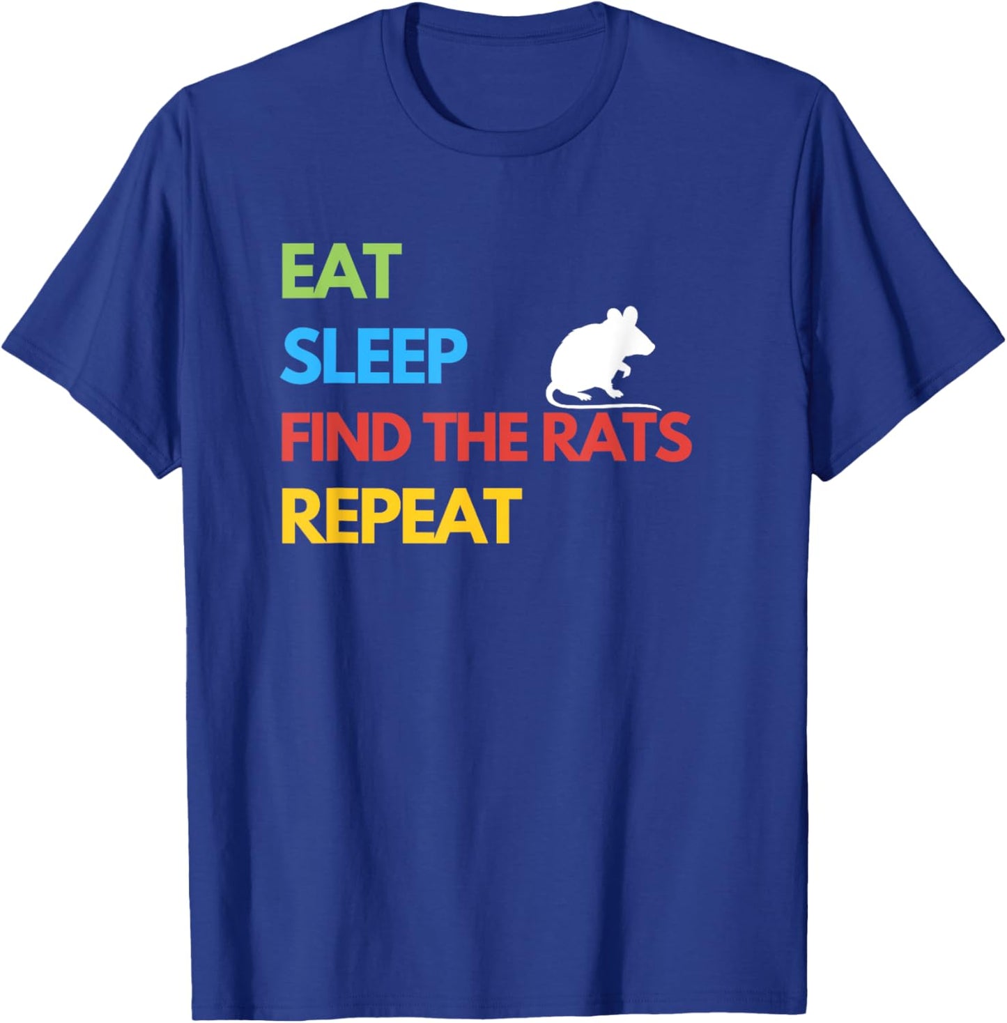 Funny Barn Hunt - Find the Rats T-Shirt - T-Shirt | Royal