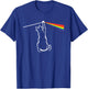 Funny Cat Rock Music Gift Kids Fra T-Shirt - T-Shirt | Royal