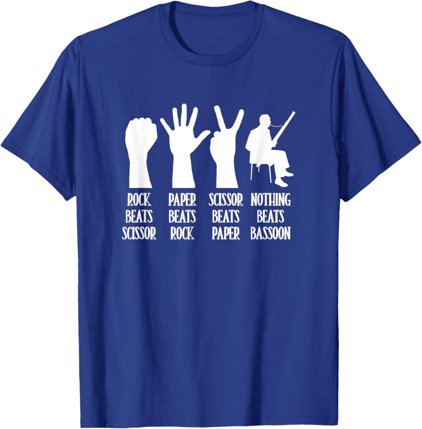 Bassoonist Bassoon Player Orchestra Funny Bassoon T-Shirt - T-Shirt | Royal
