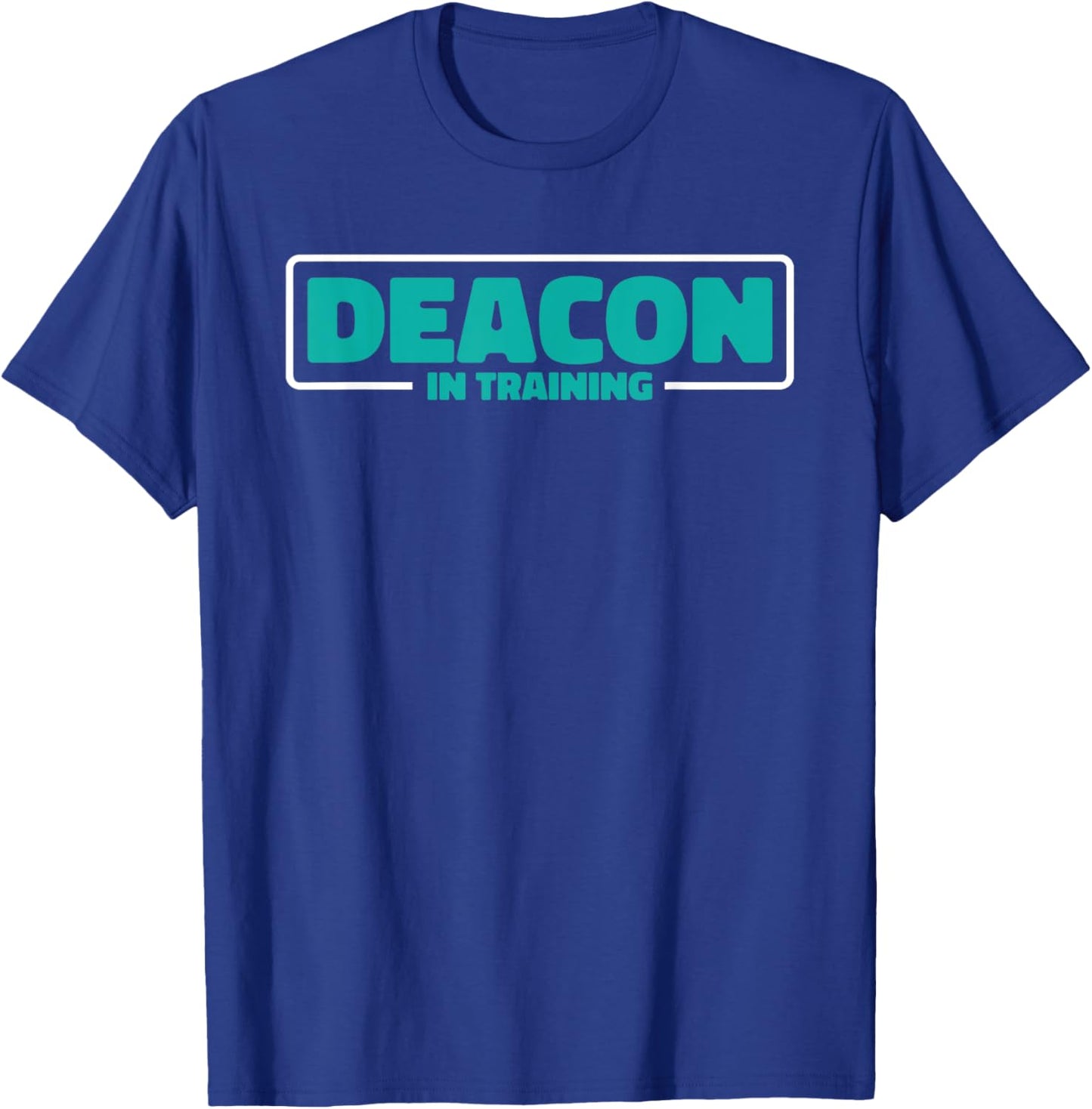 Christianity Training Bible Catholic Jesus Christian Deacon T-Shirt - T-Shirt | Royal