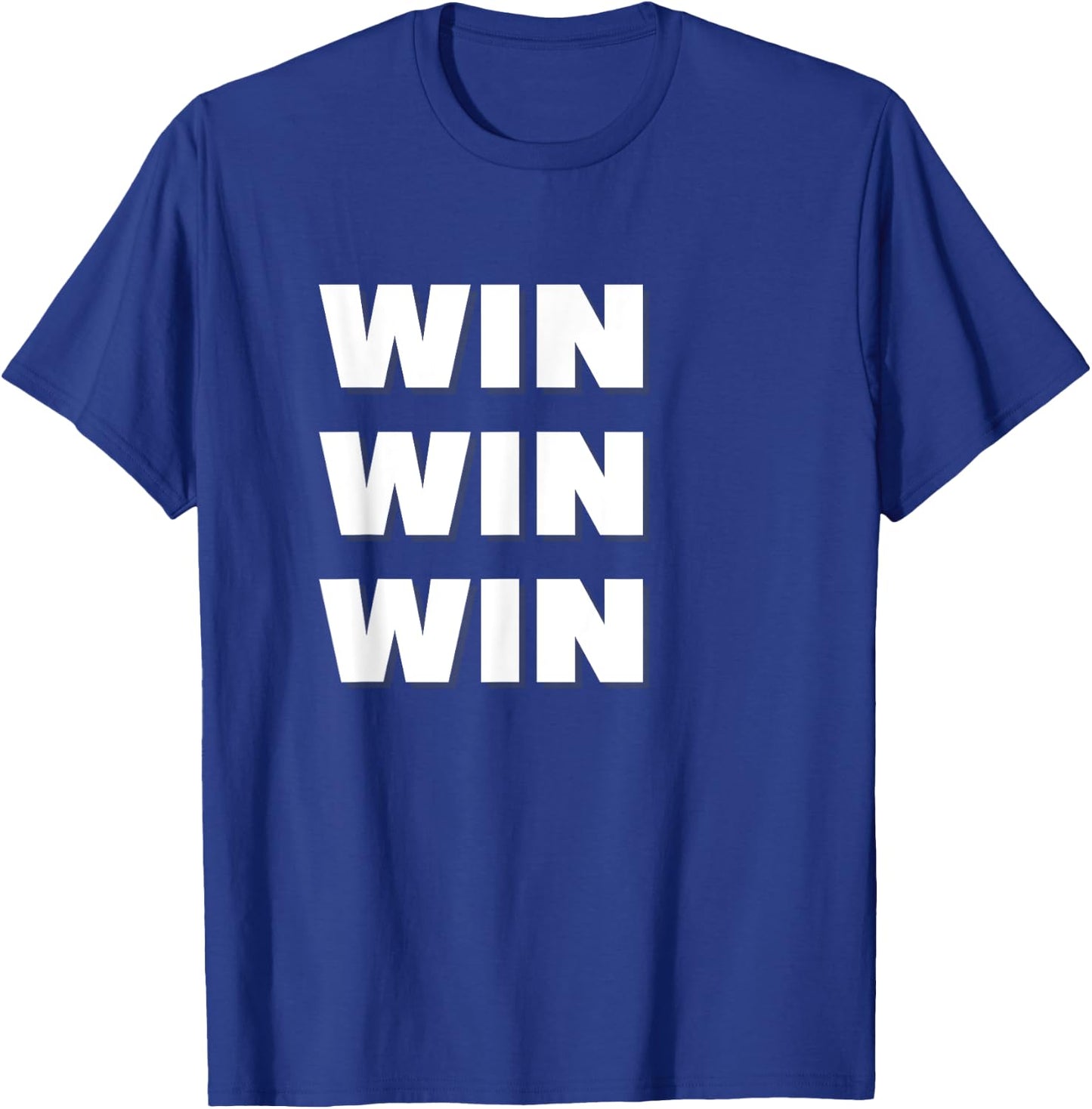 Win Win Win T-Shirt - T-Shirt | Royal