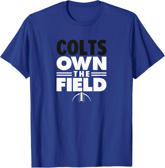 Cortez High School Own the Field T-Shirt - T-Shirt | Royal