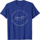 Edgar Allan Poe No Beauty Strangeness Quote Literary Gift T-Shirt - T-Shirt | Royal