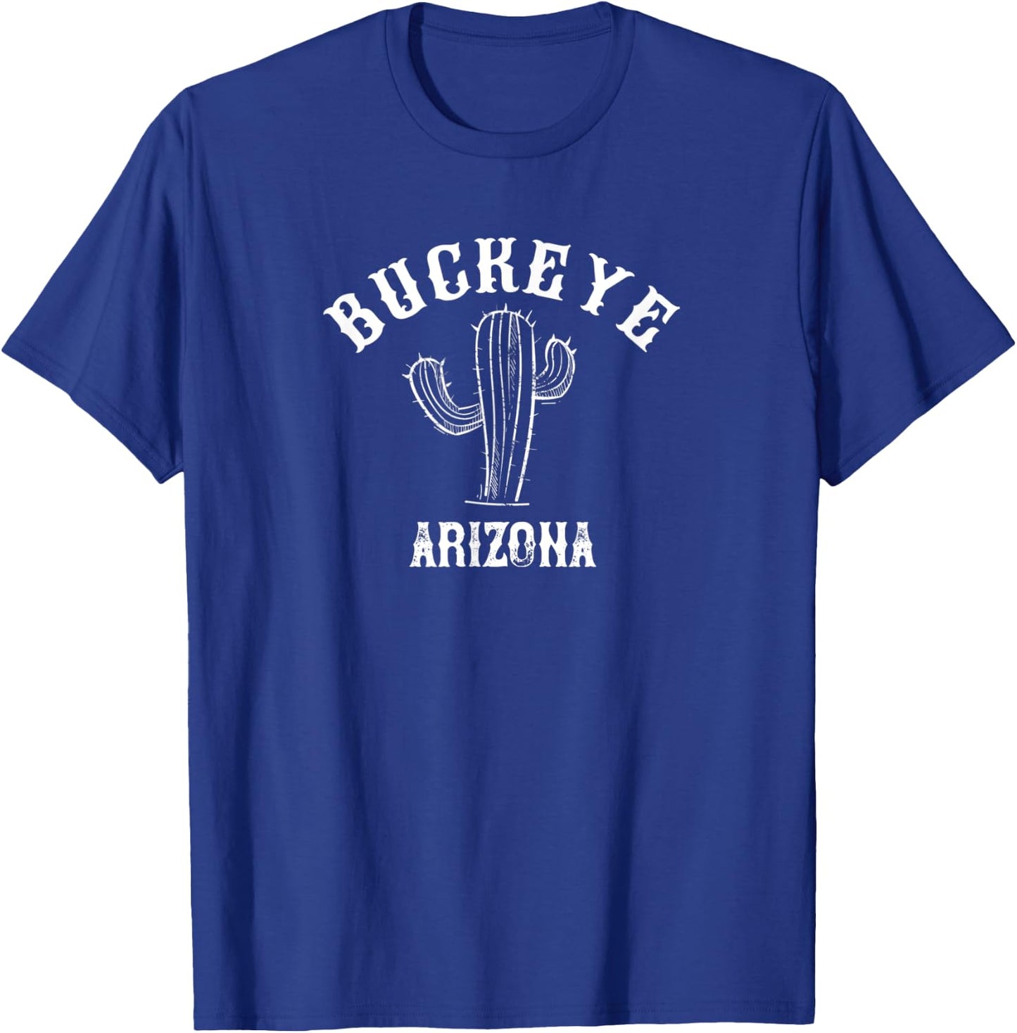 Buckeye - Arizona / Desert Cactus Design - Buckeye, AZ T-Shirt - T-Shirt | Royal