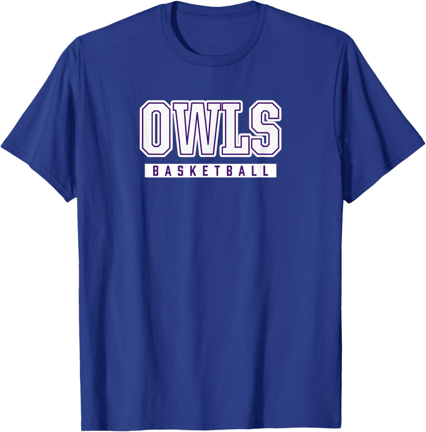 Owls Basketball Seymour High School T-Shirt - T-Shirt | Royal