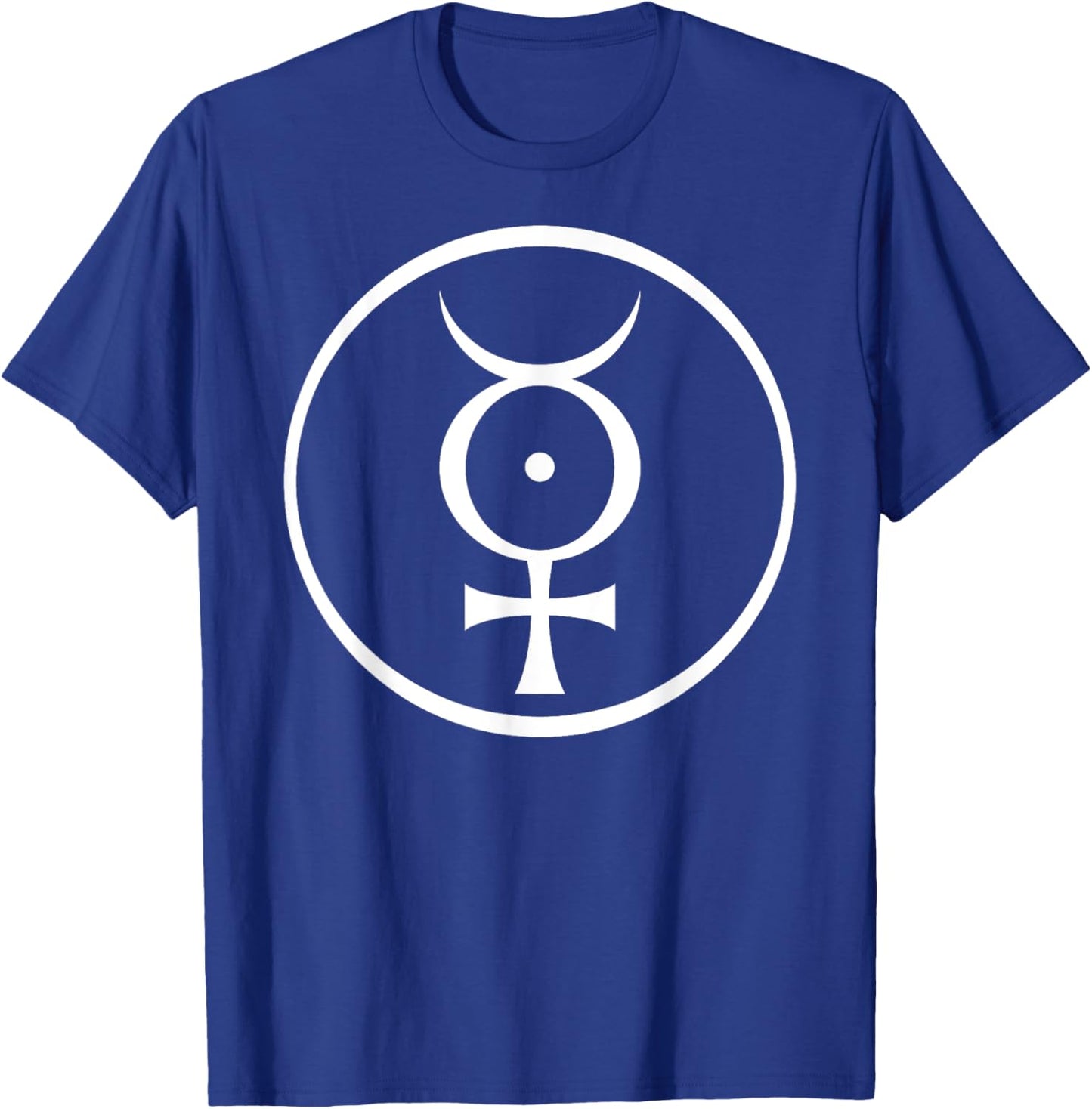 Antichrist Superstar Satanic Mercury Androgyne Industrial Wt T-Shirt - T-Shirt | Royal