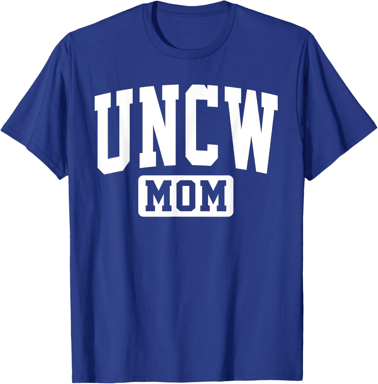 Family University College Arch Retro Design UNCW Arch Vintage Retro College Mom Mother Arch Vintage T-Shirt - T-Shirt | Royal