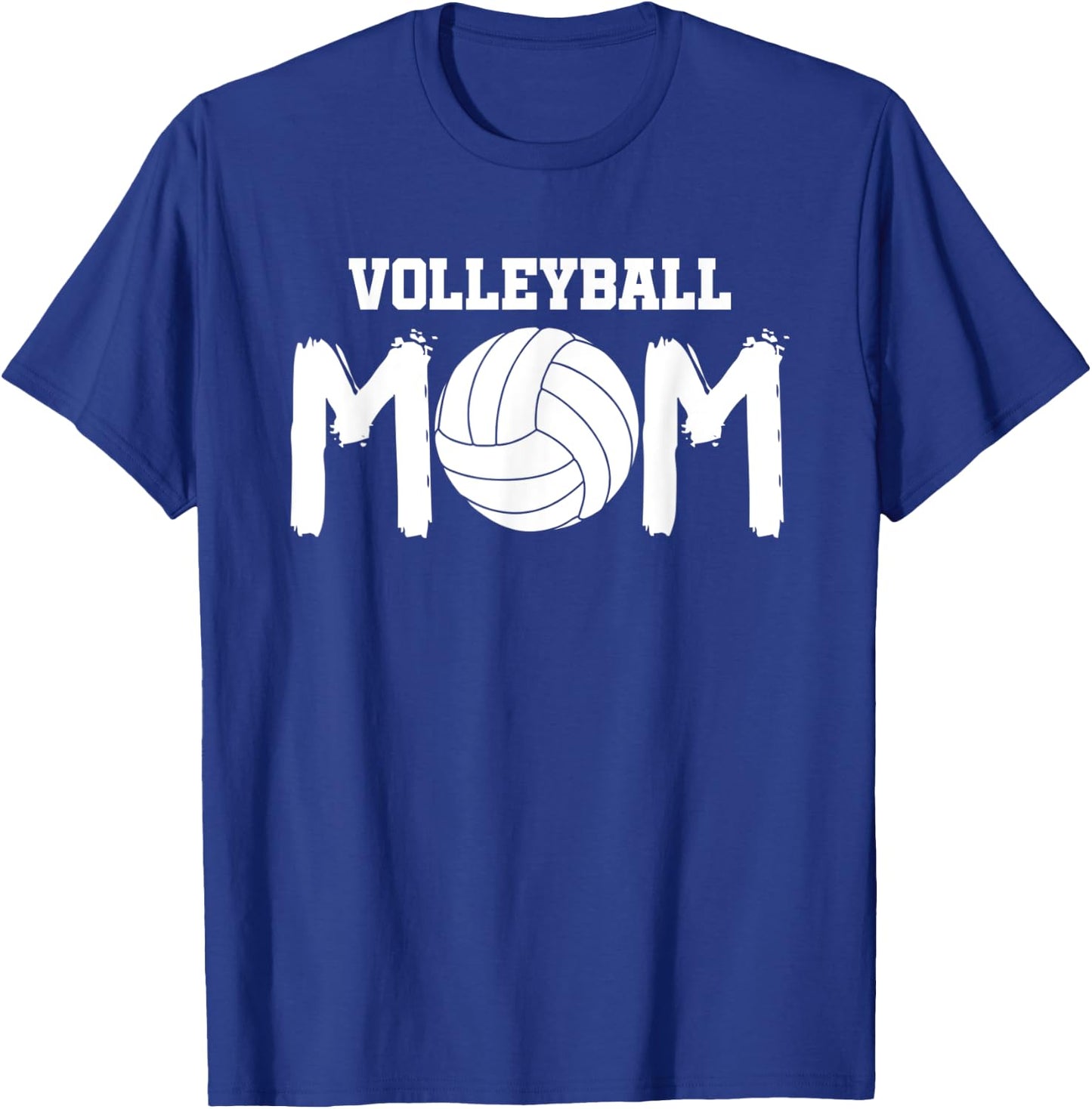 Women's Volleyball Mom Funny Mothers Day Gift T-Shirt - T-Shirt | Royal