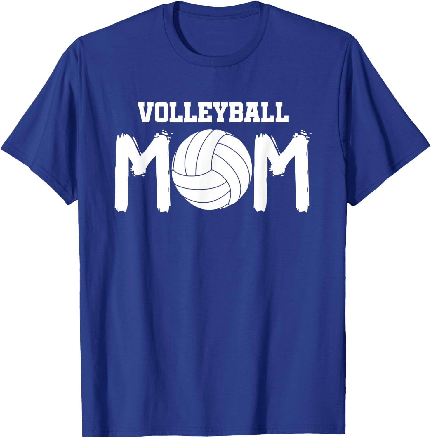 Women's Volleyball Mom Funny Mothers Day Gift T-Shirt - T-Shirt | Royal