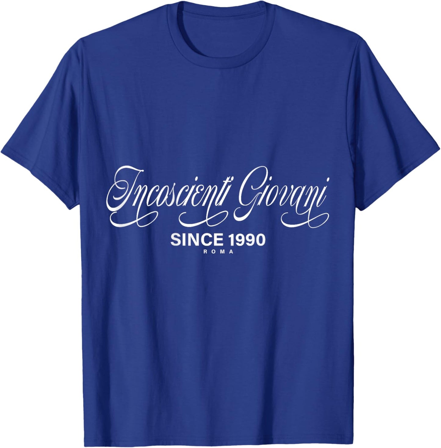 Inconscient Jeune since 1990 Rome T-Shirt - T-Shirt | Royal
