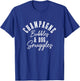 Champagne Bubbles & Dog Snuggles Funny Dogs T-Shirt - T-Shirt | Royal