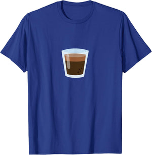 Espresso Coffee Roasted Bean T shirt Costume T-Shirt - T-Shirt | Royal