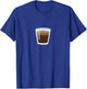 Espresso Coffee Roasted Bean T shirt Costume T-Shirt - T-Shirt | Royal