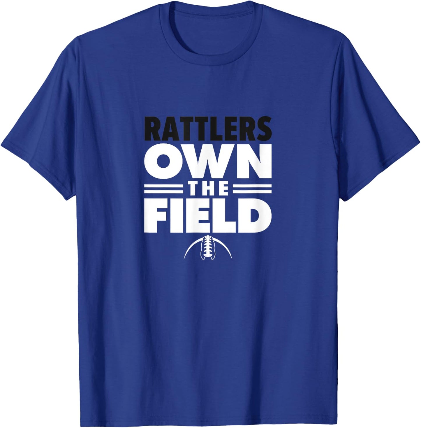 Ronald Reagan High School Own the Field T-Shirt - T-Shirt | Royal