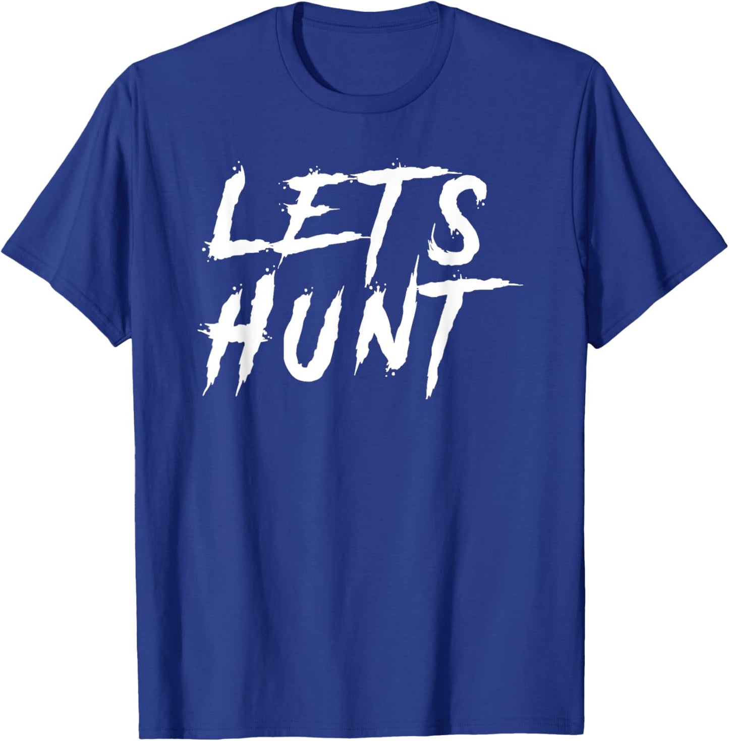 Lets Hunt Football Tailgate T-Shirt - T-Shirt | Royal