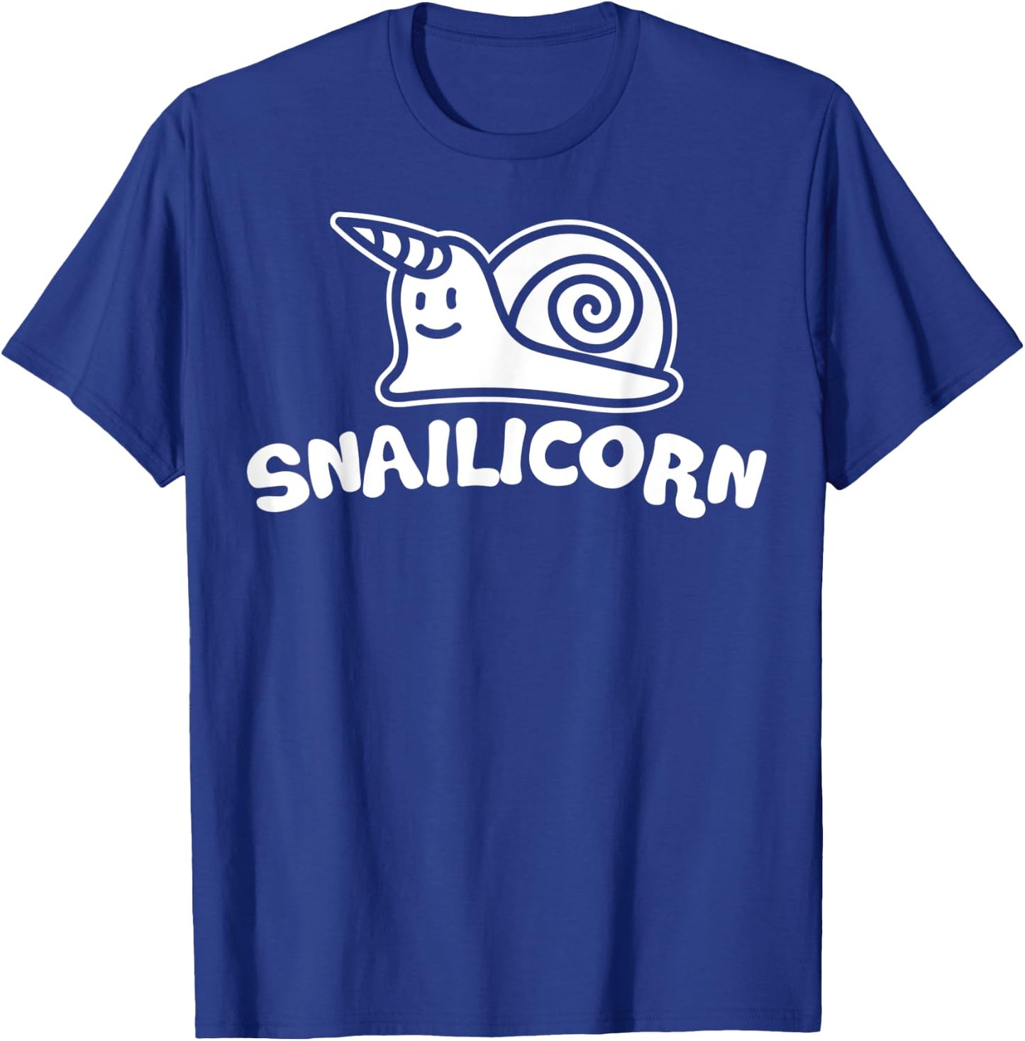 Snailicorn Snail Unicorn Lover Funny Kids Birthday T-Shirt - T-Shirt | Royal