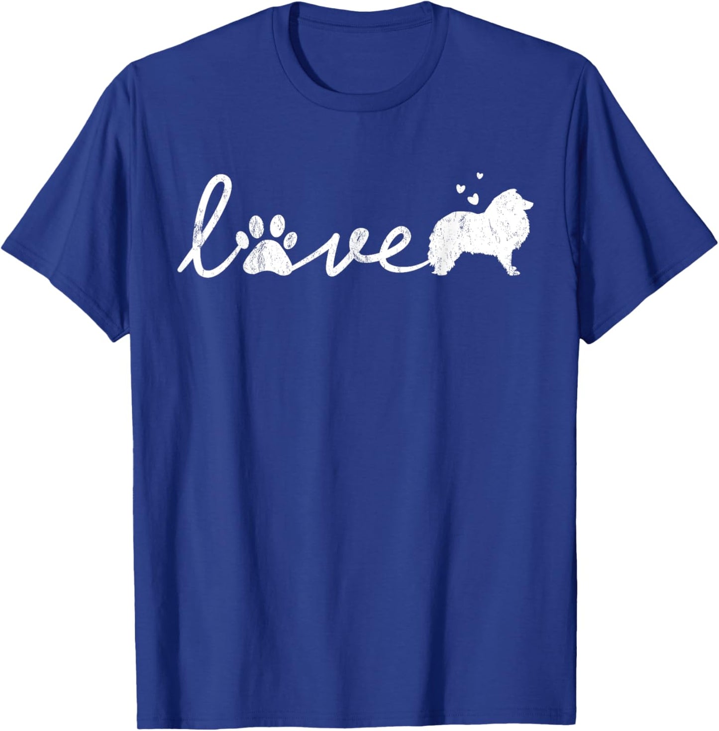 Shetland Sheepdog Mom Dad Dog Love Pet Paw Gift T-Shirt - T-Shirt | Royal
