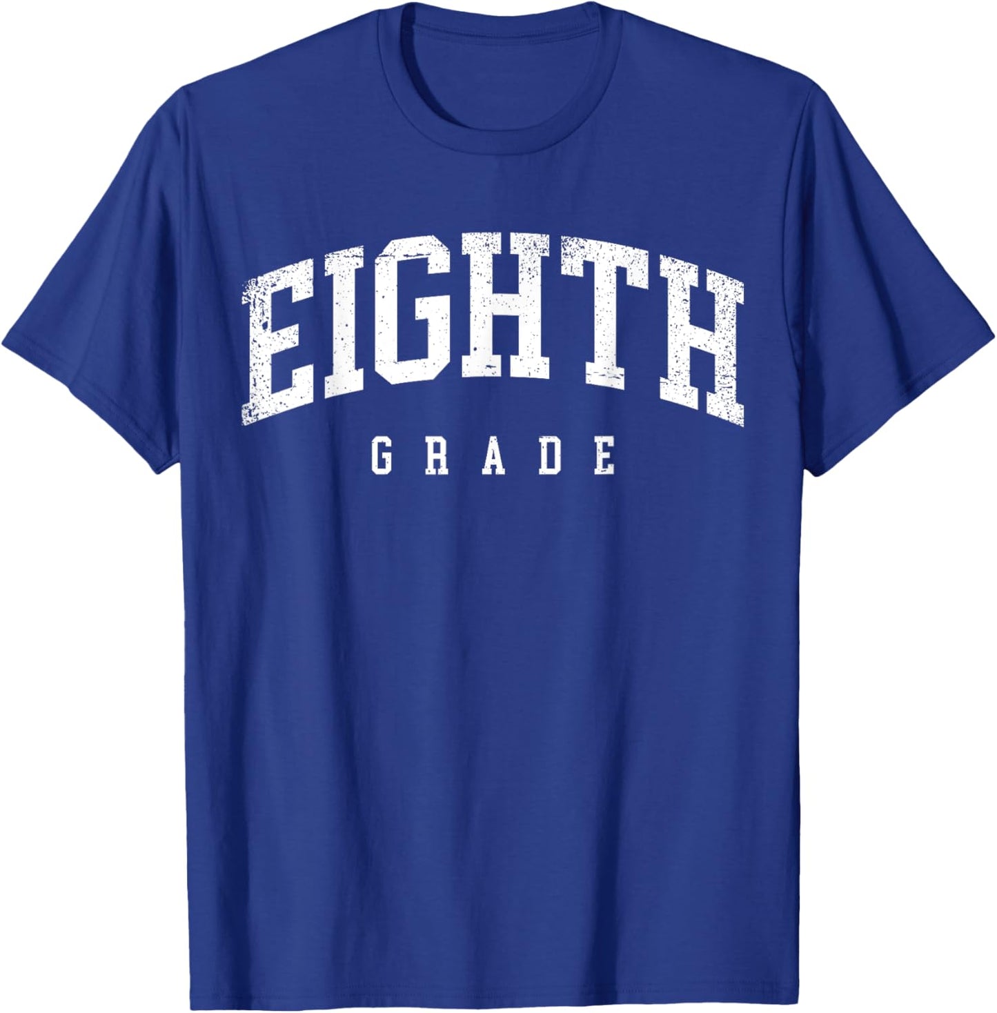 Eighth Grade Squad 8th Grade Team Retro First Day of School T-Shirt - T-Shirt | Royal