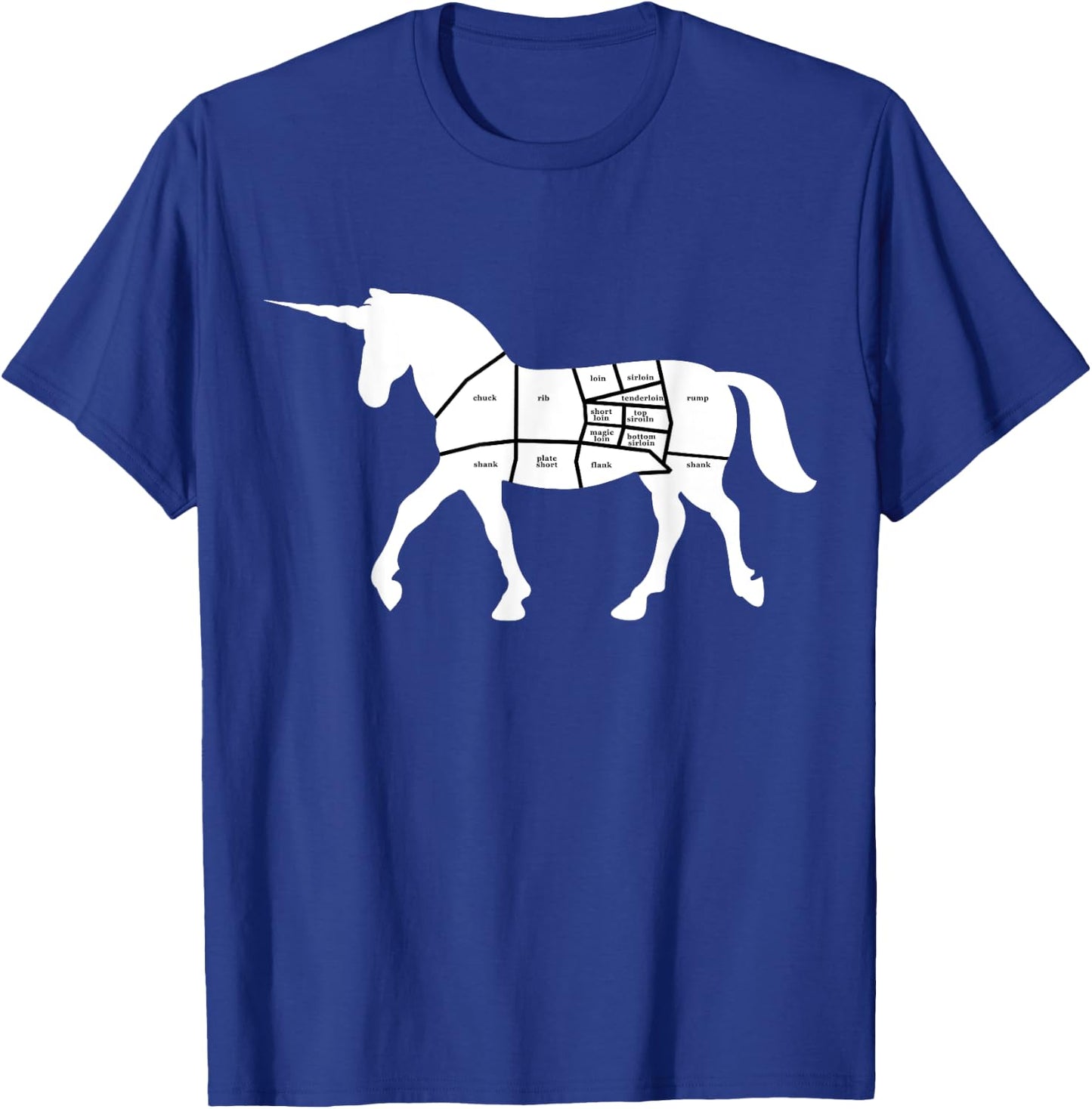 Butcher Cuts - Unicorn T-Shirt - T-Shirt | Royal