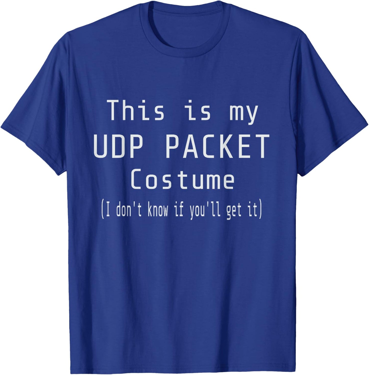 Sysadmin Funny Halloween Costume Computer Geek Gift T-Shirt - T-Shirt | Royal