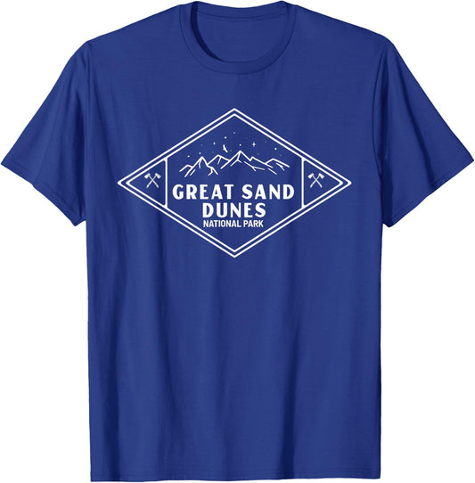 Great Sand Dunes National Park Explore Adventure Camp T-Shirt - T-Shirt | Royal