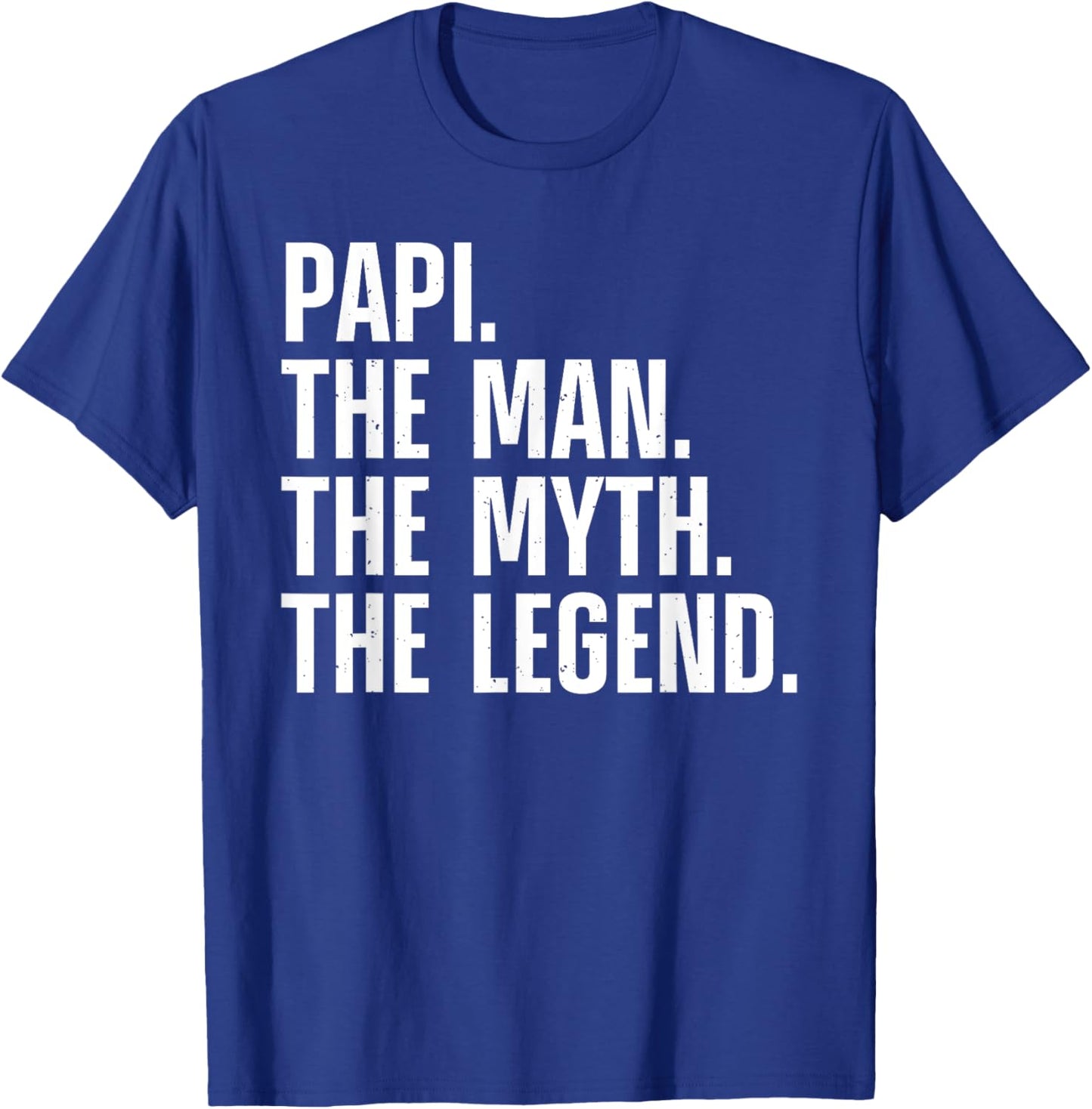 Papi Design For Grandpa Grandfather From Grandkids Papi T-Shirt - T-Shirt | Royal