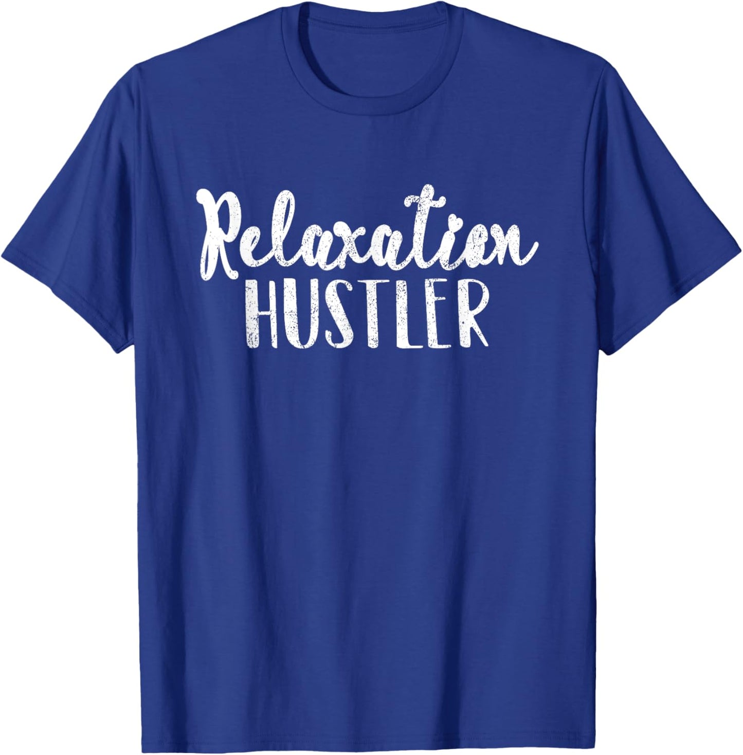 Vintage Relaxation Hustler Massage Therapist Massage LMT T-Shirt - T-Shirt | Royal