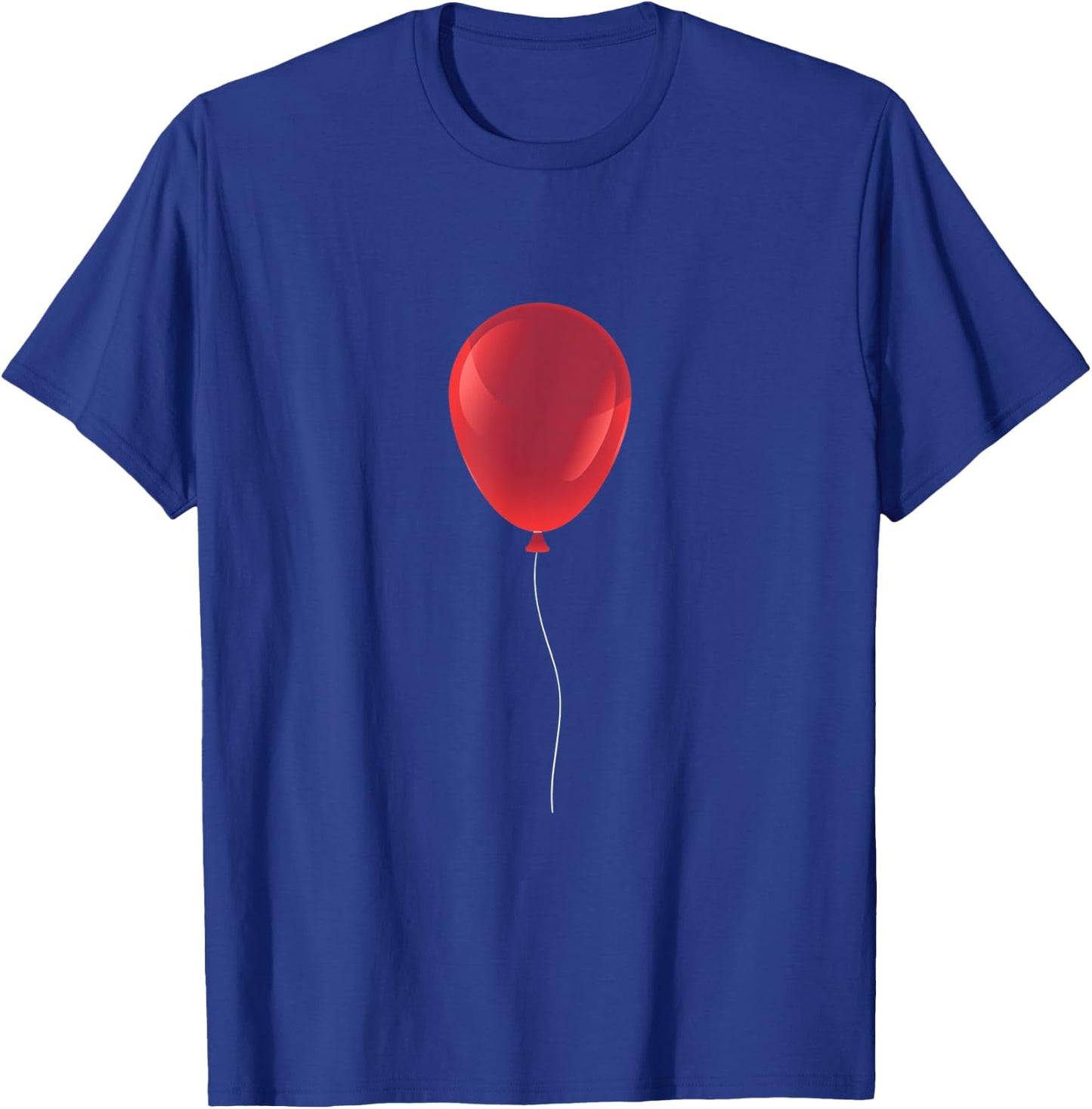 Halloween Trick Or Treat Red Balloon Funny Gift Design T-Shirt - T-Shirt | Royal
