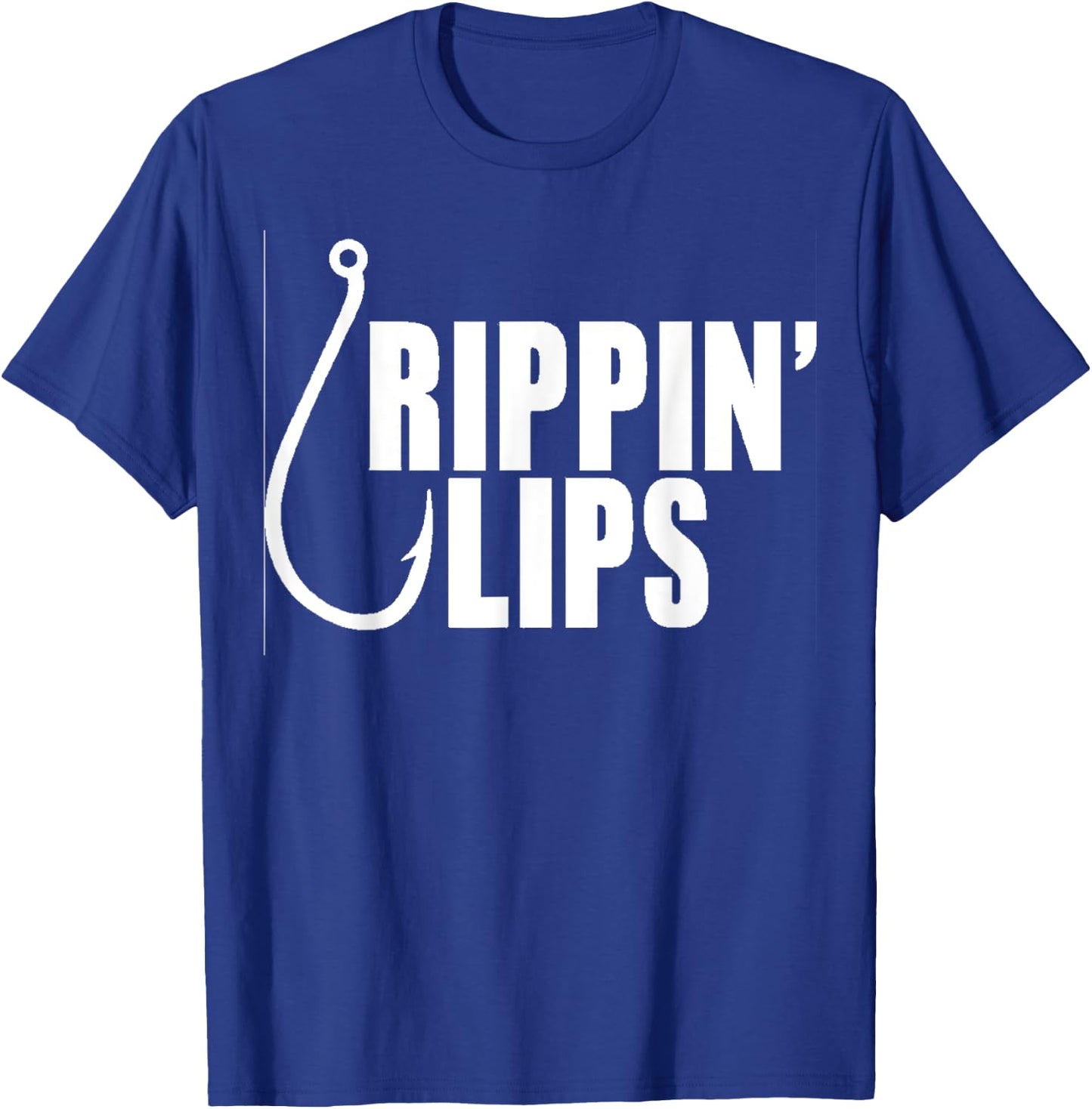 Rippin Lips Fishing T-Shirt - T-Shirt | Royal