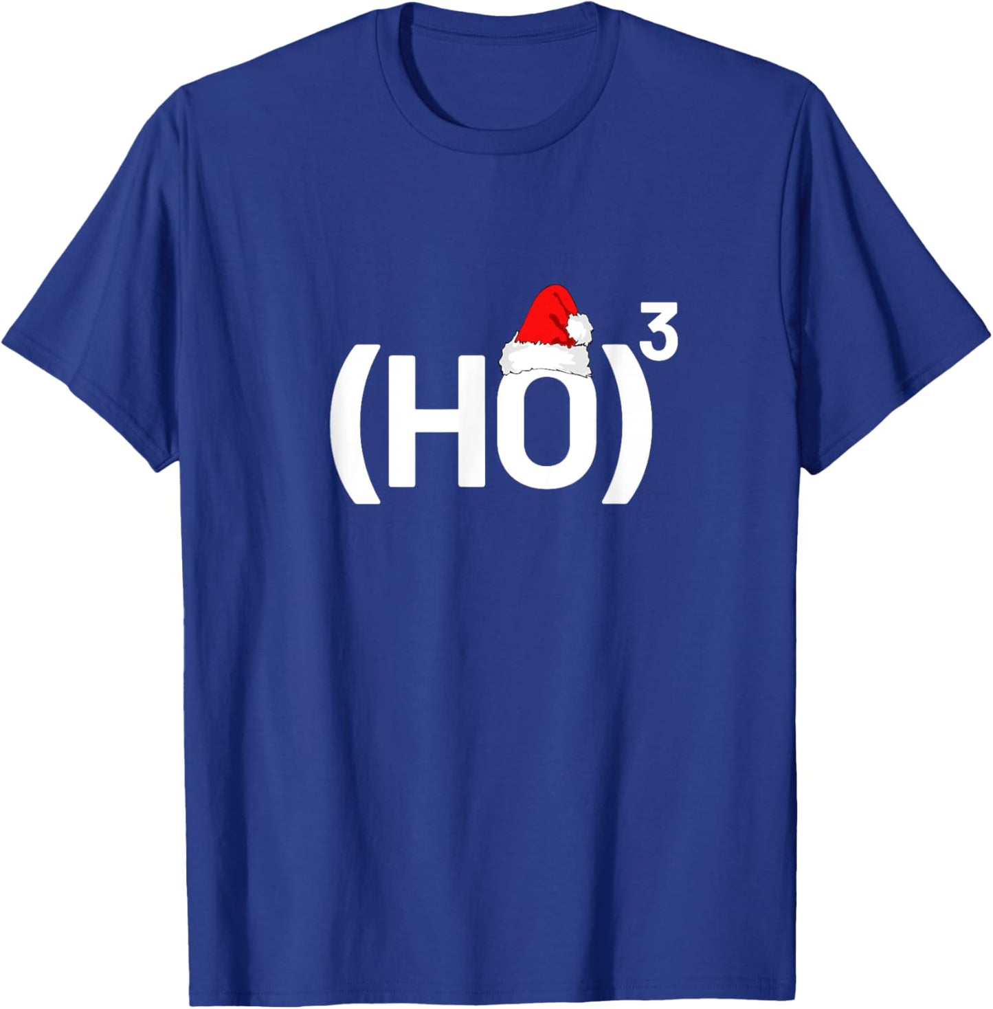 Ho3 Shirt Maths Physics Nerd Informatik Ho Hoch 3 Christmas T-Shirt - T-Shirt | Royal