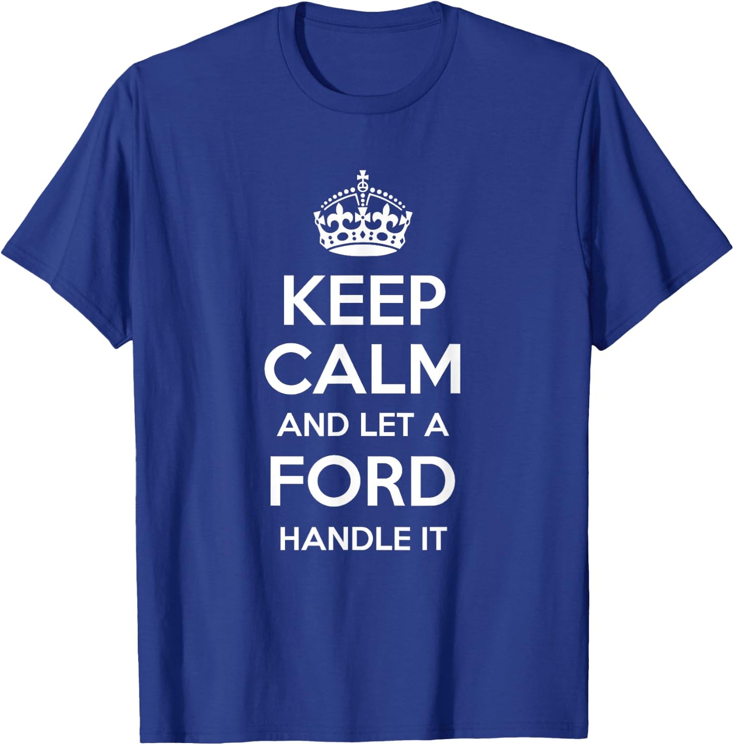 FORD Funny Surname Family Tree Birthday Reunion Gift T-Shirt - T-Shirt | Royal