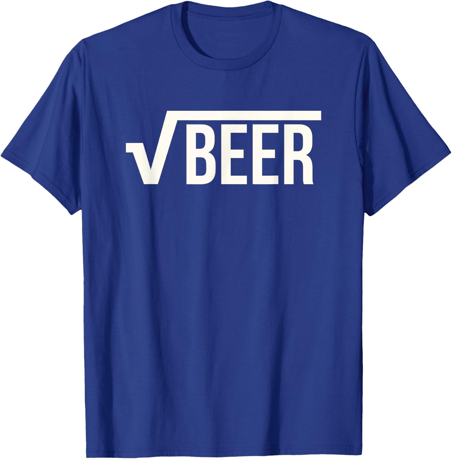 Root Beer (Square Root of Beer) Math Joke Gift T-Shirt - T-Shirt | Royal
