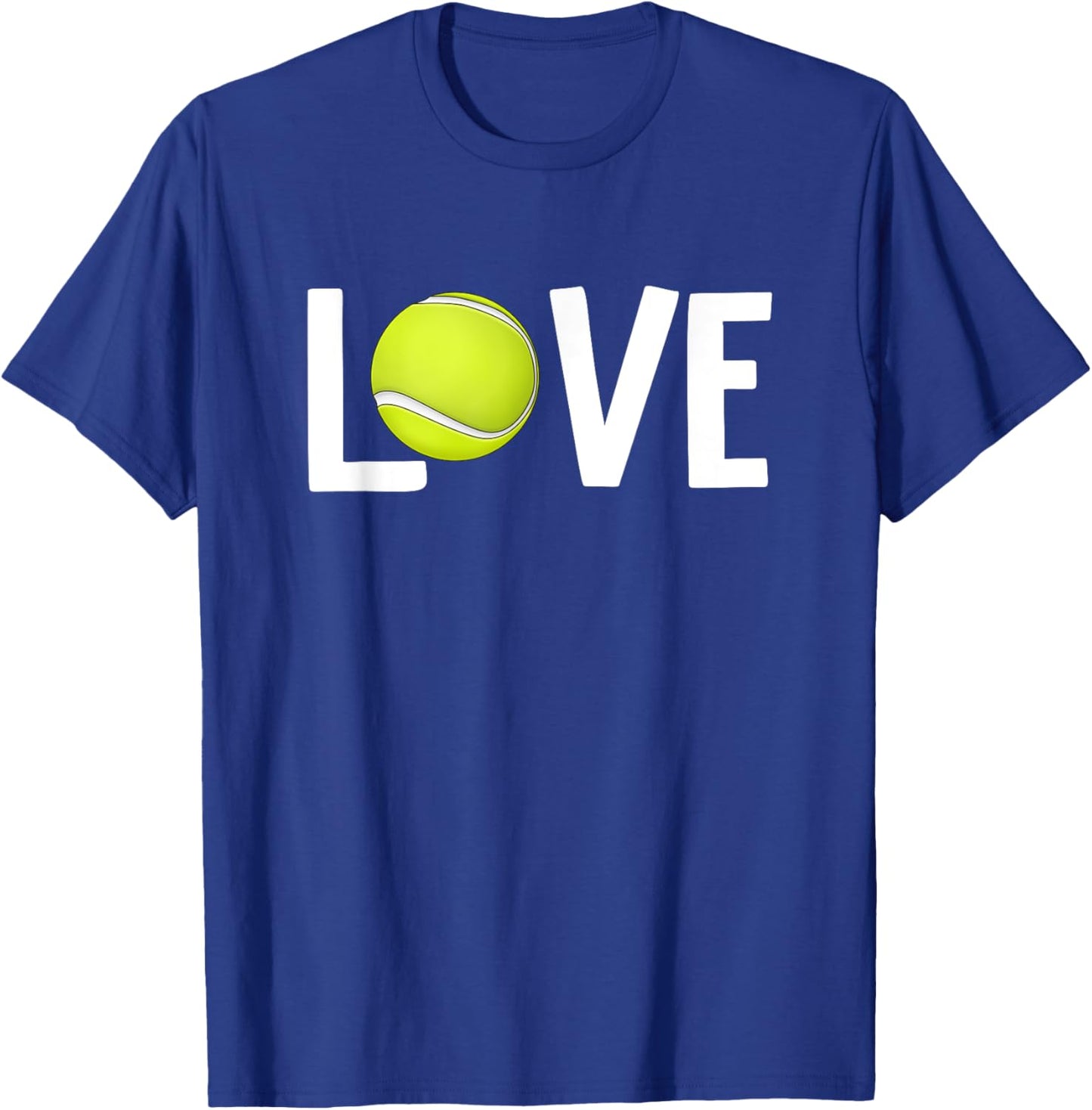 Valentine's Day LOVE Tennis T-Shirt - T-Shirt | Royal