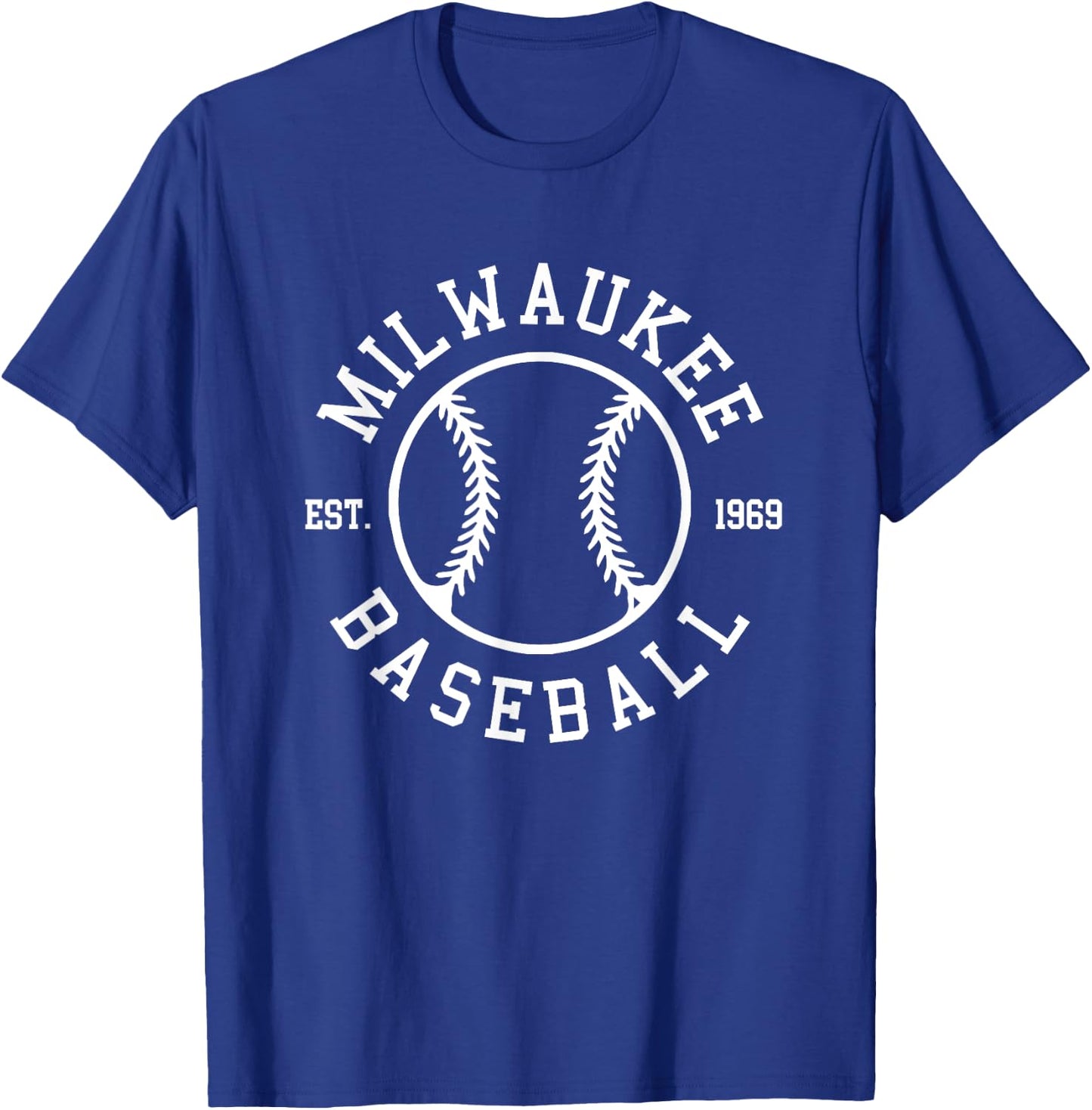Milwaukee Baseball Seventh Inning Stretch Gameday Fan Gear T-Shirt - T-Shirt | Royal