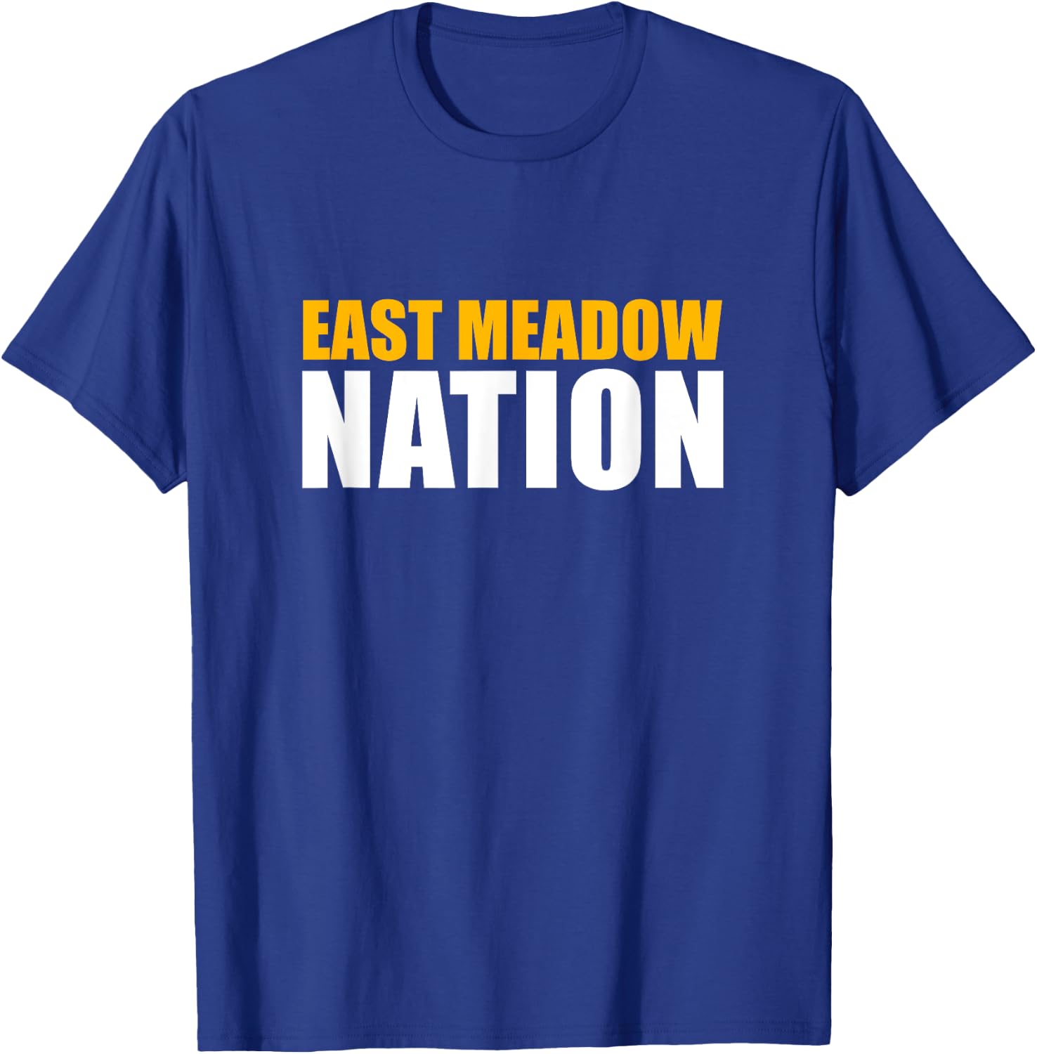 East Meadow High School Nation T-Shirt - T-Shirt | Royal