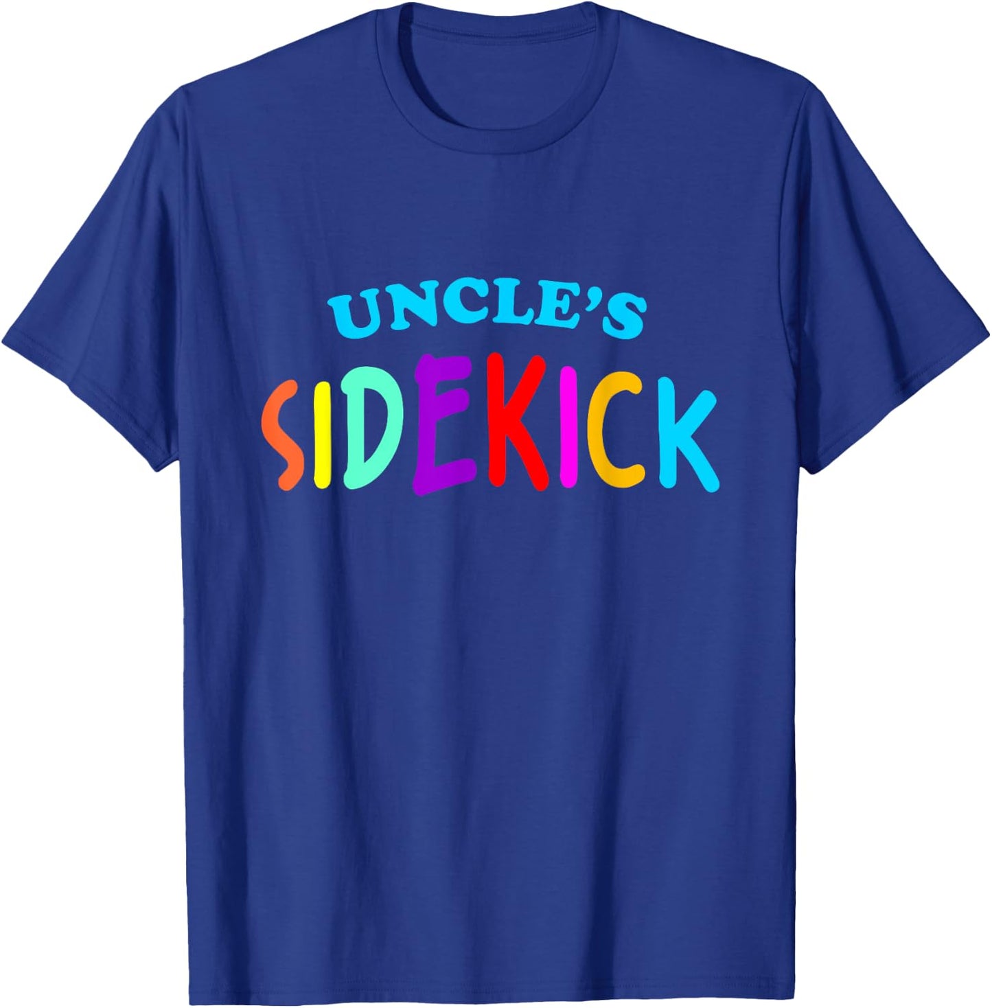 Shirts For Kids Uncle's Sidekick Kids Clothes T-Shirt - T-Shirt | Royal