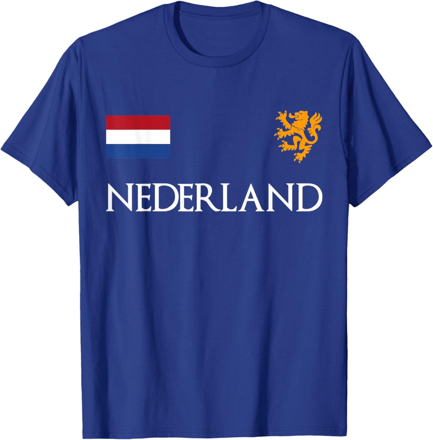 Nederland Tricolor Souvenir Proud Flag Of Netherlands T-Shirt - T-Shirt | Royal