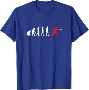 Ultimate Disc Flying Evolution Friskee Sports Player Gift T-Shirt - T-Shirt | Royal
