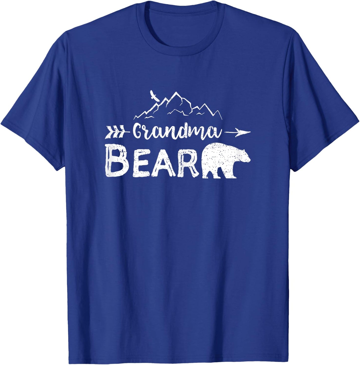 Grandma Bear Shirt Matching Family Grandparents Camping Gift T-Shirt - T-Shirt | Royal