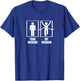 Running Your Husband My Husband Funny Wife Marathon T-Shirt - T-Shirt | Royal