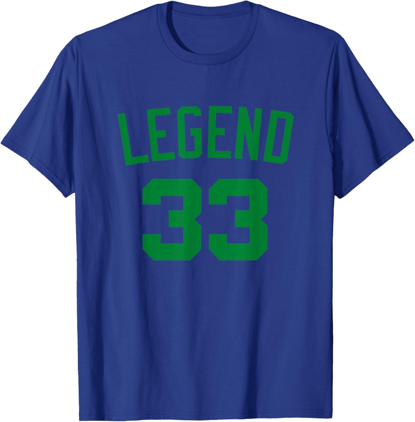 Boston Legend 33 T-Shirt - T-Shirt | Royal