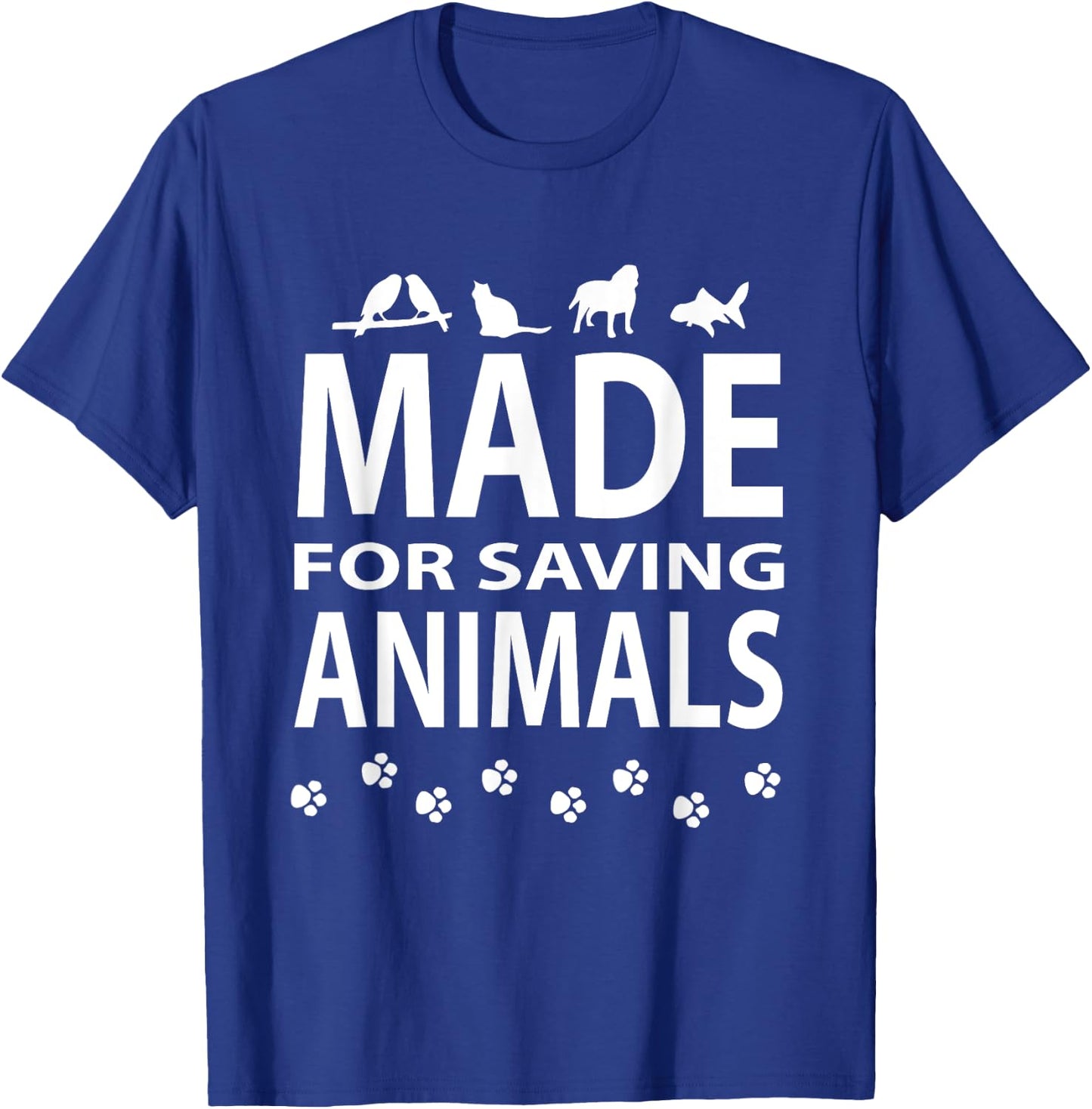 Wildlife Biologist Ecologist Animal Vet T-Shirt - T-Shirt | Royal