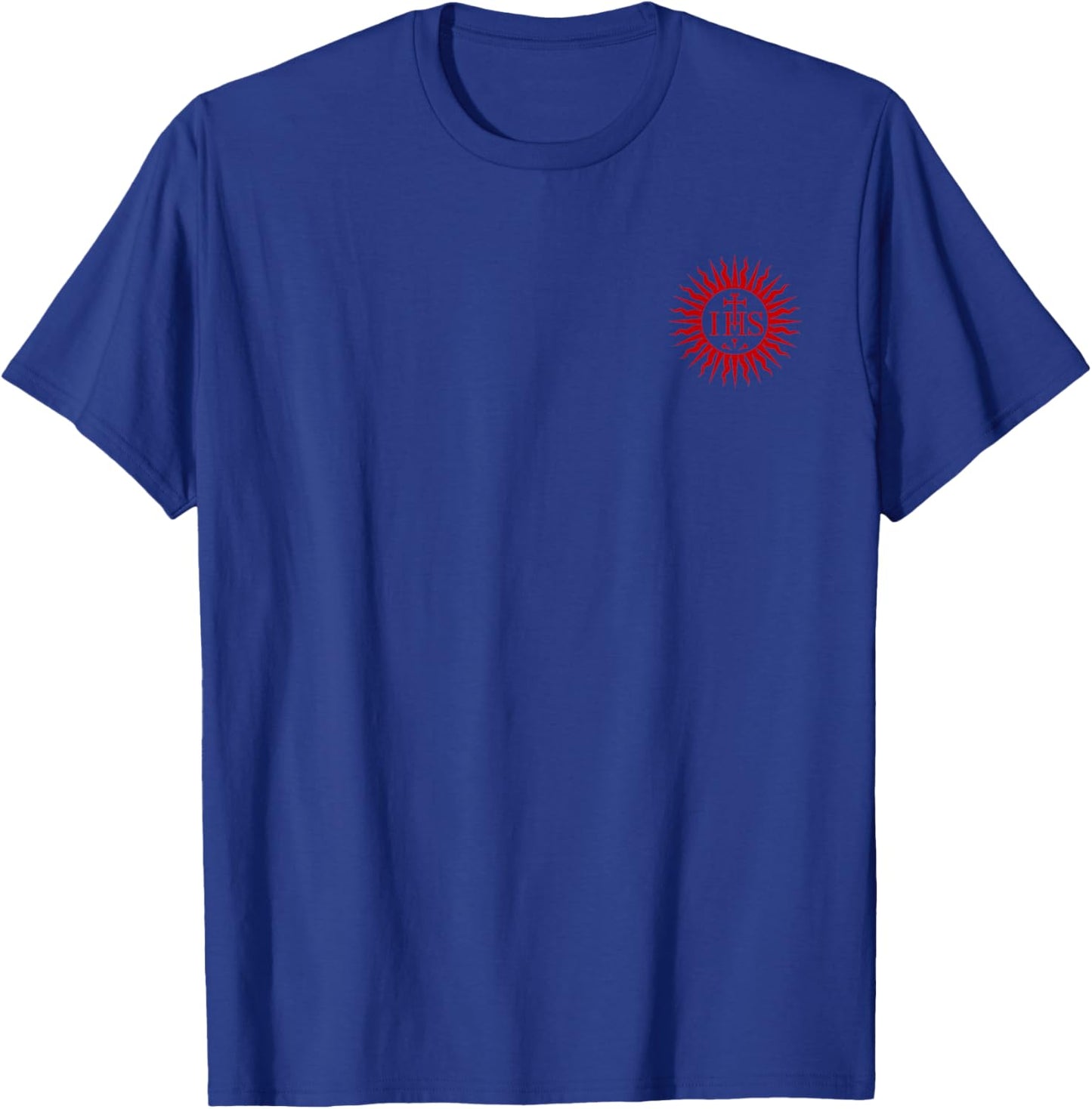 Ihs Symbol Christogram Monogram of Jesus Christ T-Shirt - T-Shirt | Royal