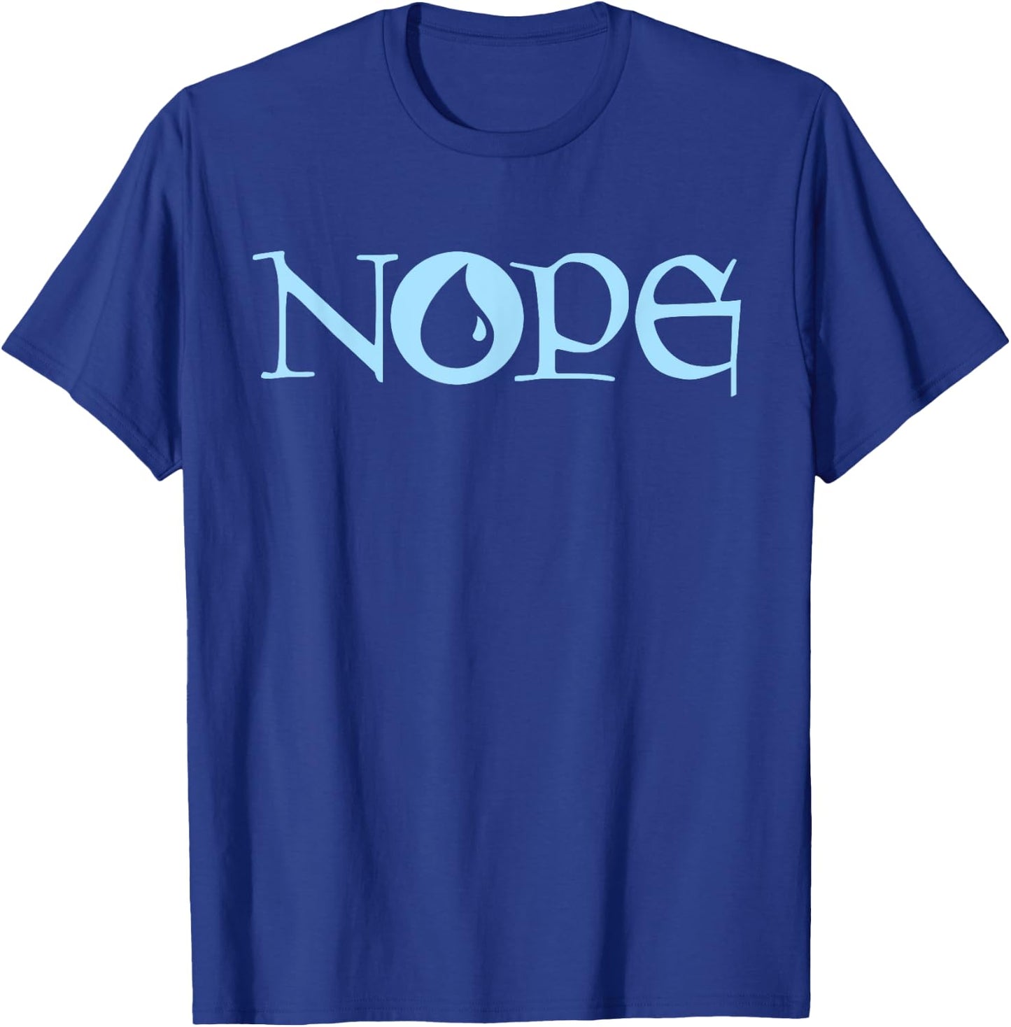 NOPE | Blue Magic | Island Mana Symbol T-Shirt - T-Shirt | Royal