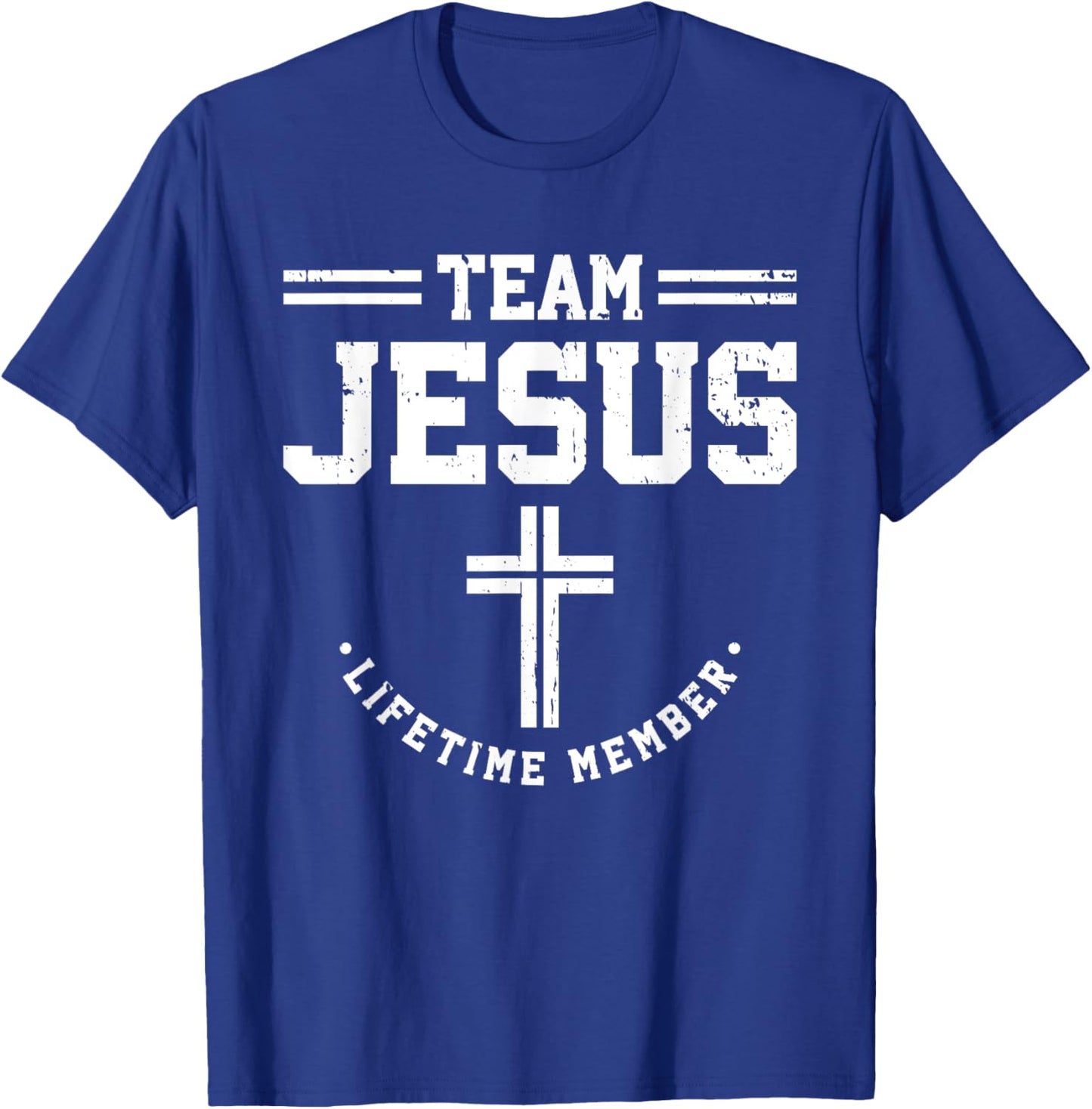 Christian - Team Jesus 03 Faith Hope Love T-Shirt - T-Shirt | Royal