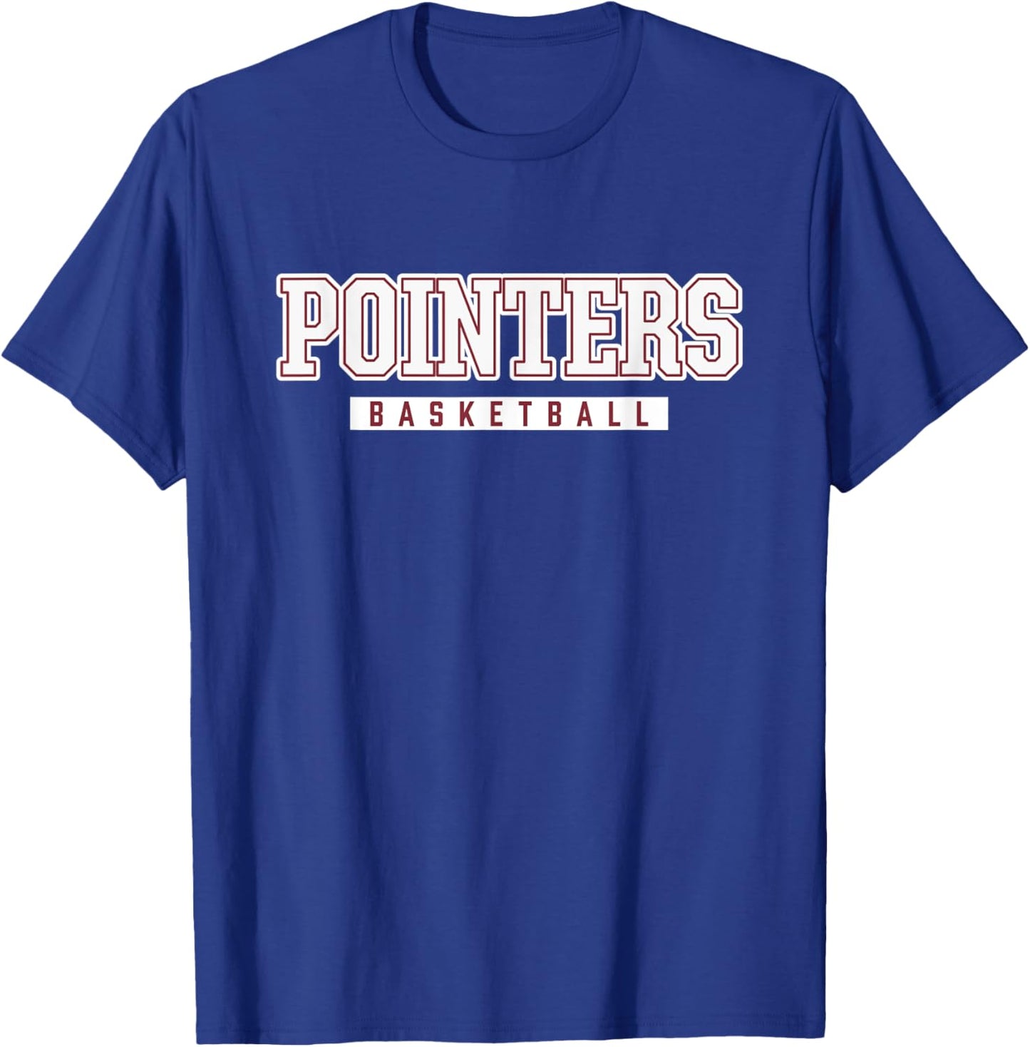 Pointers Basketball Point Loma High School T-Shirt - T-Shirt | Royal
