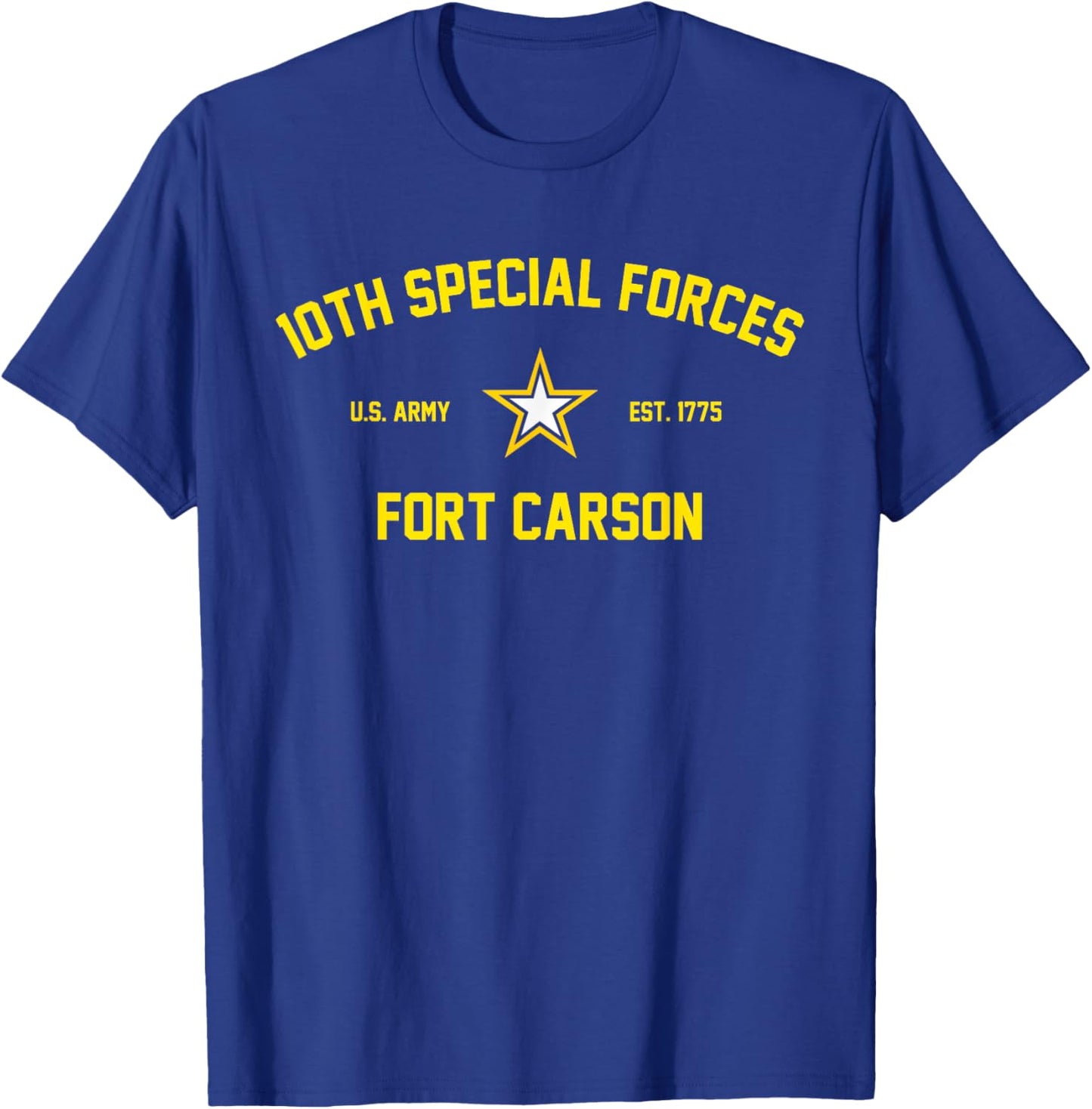 10th Special Forces Group Airborne T-Shirt - T-Shirt | Royal