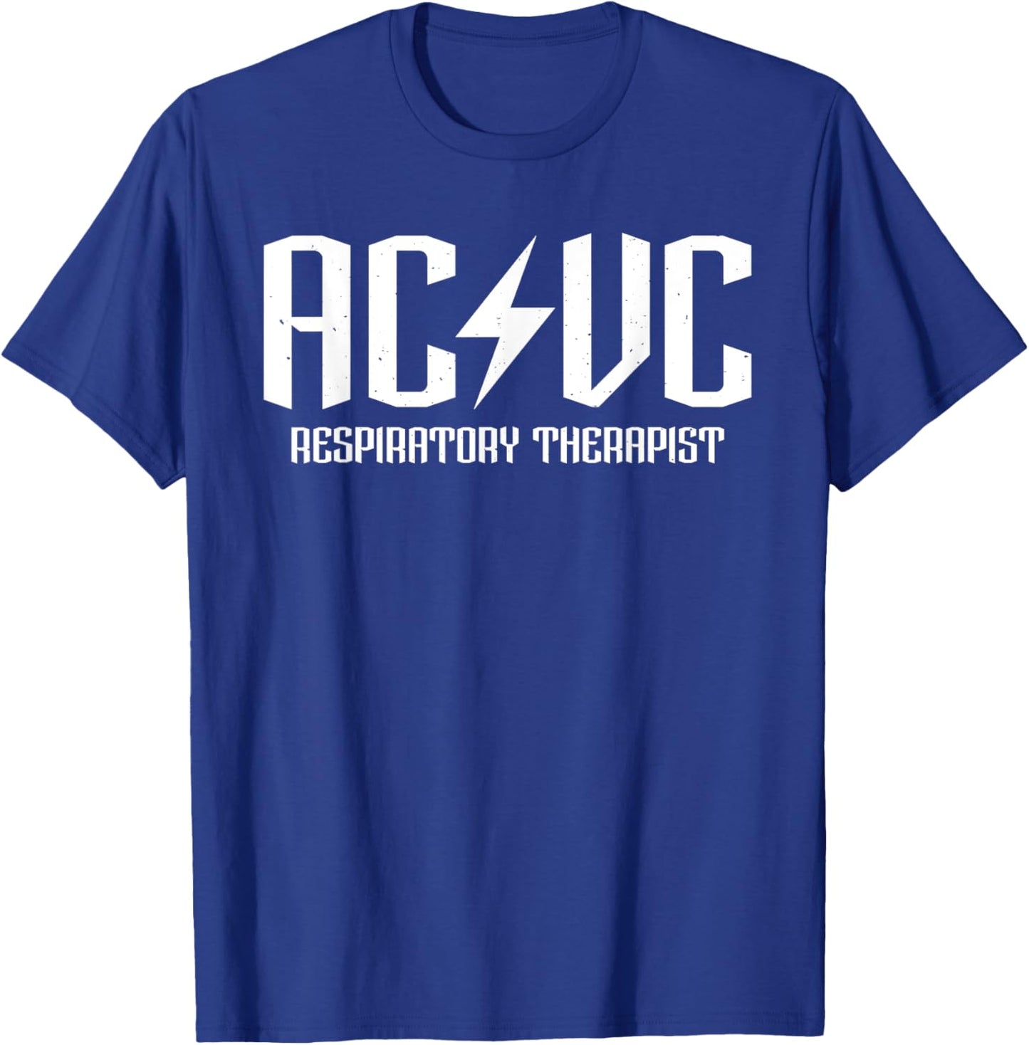 AC/VC respiratory therapist, funny vent settings RT student T-Shirt - T-Shirt | Royal